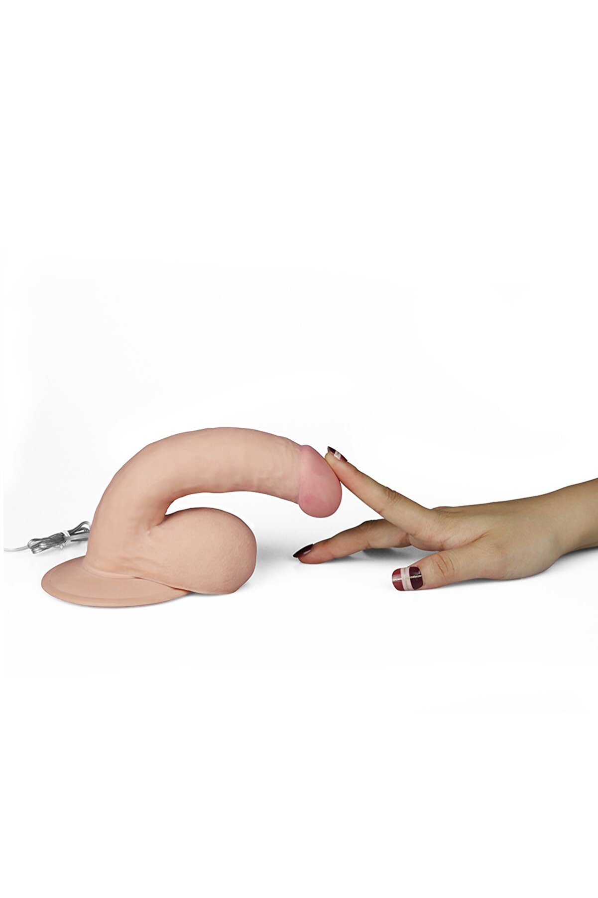 Meyrabest 19 Cm Geli̇şti̇ri̇lmi̇ş Doku Ultra Yumuşak Reali̇sti̇k Vi̇brat&ouml;r - The Ultra Soft Dude