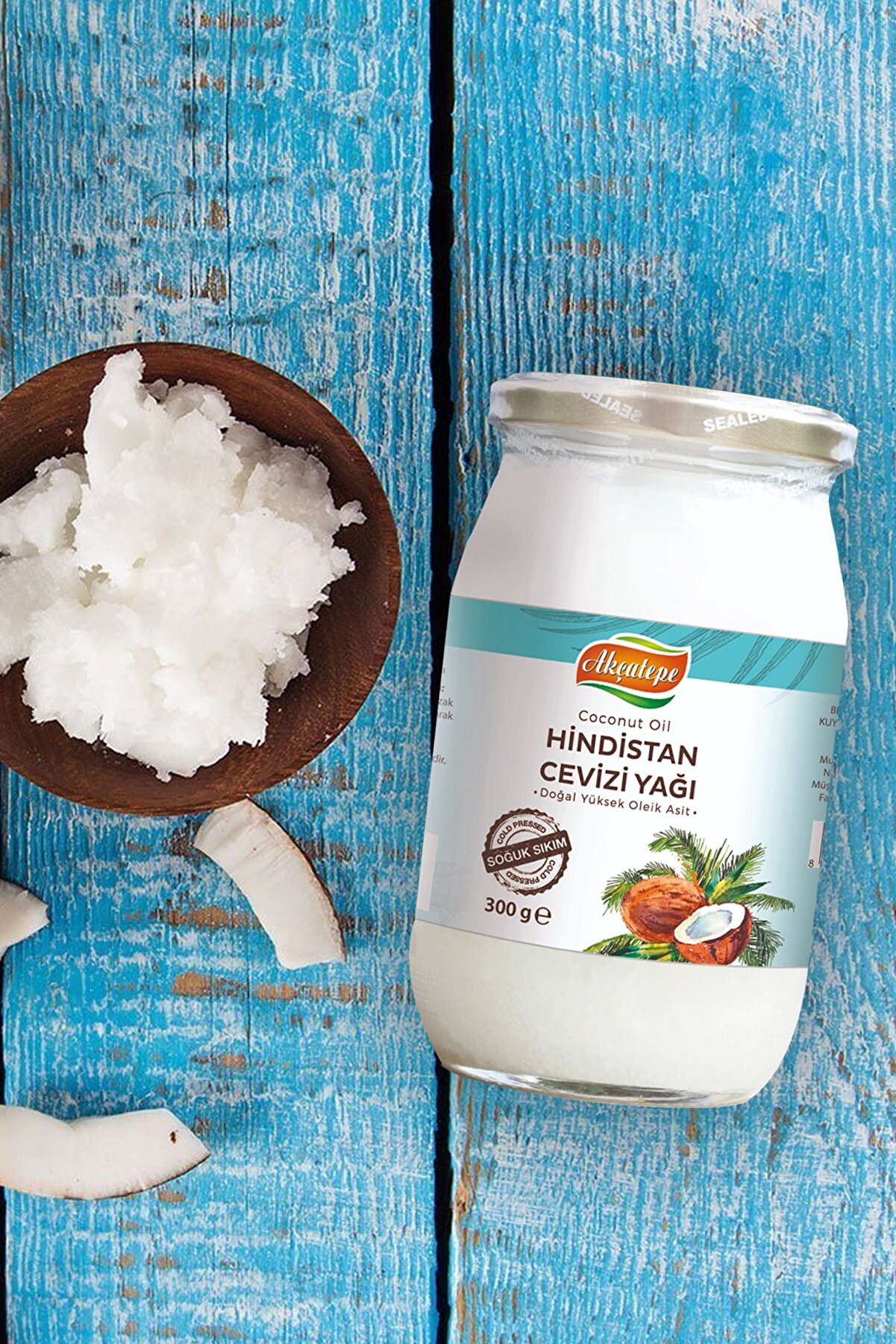 3 Adet Soğuk Sıkım Katı Hi̇ndi̇stan Cevi̇zi̇ Yağı