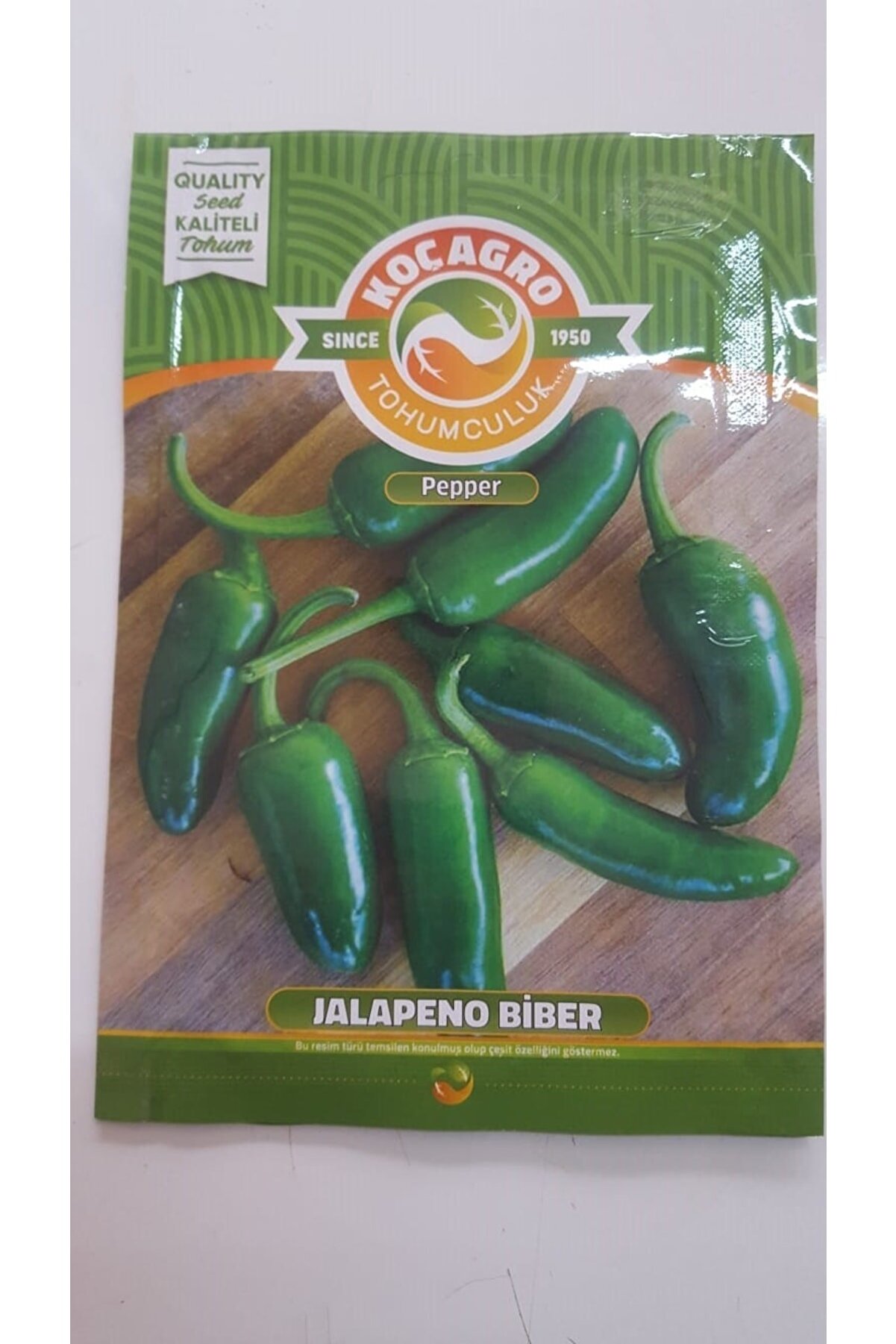 Ko&ccedil;ağro Bi̇ber Jalapeno Tohumu Sebze Tohumlarımız Taze Ve %100 Y&uuml;ksek Veri̇mli̇di̇r.