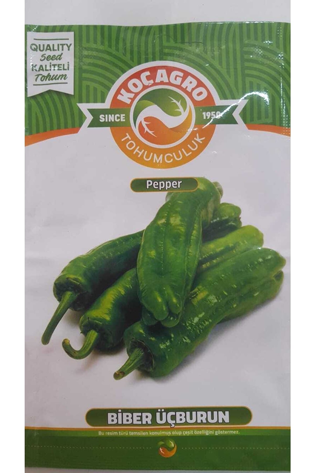 Ko&ccedil;ağro K&ouml;y Bi̇beri̇ (&Uuml;&ccedil; Burun) Tohumu Sebze Tohumlarımız Taze Ve %100 Y&uuml;ksek Veri̇mli̇di̇r.