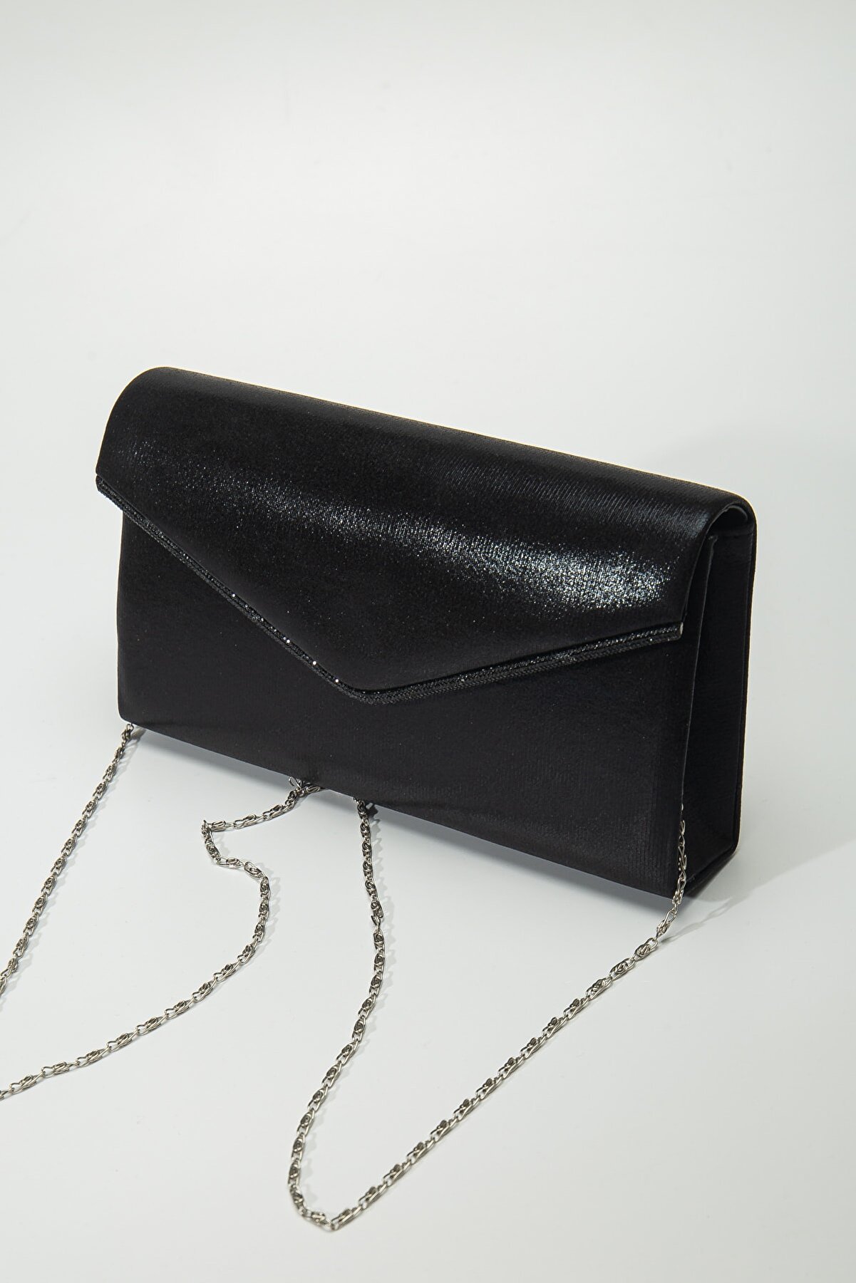 Gult Kadın Taşlı Terli̇k Ve Çanta Kombi̇ni̇ Si̇yah