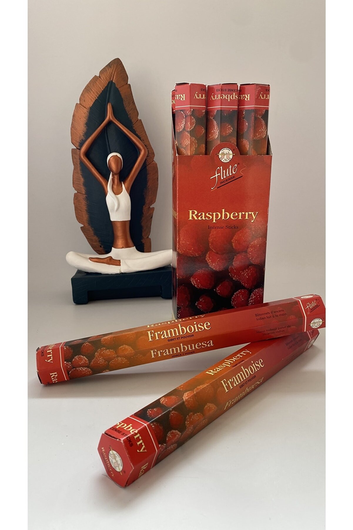 Flute Tütsü 2 Adet 40 Stick Ahududu - Raspberry