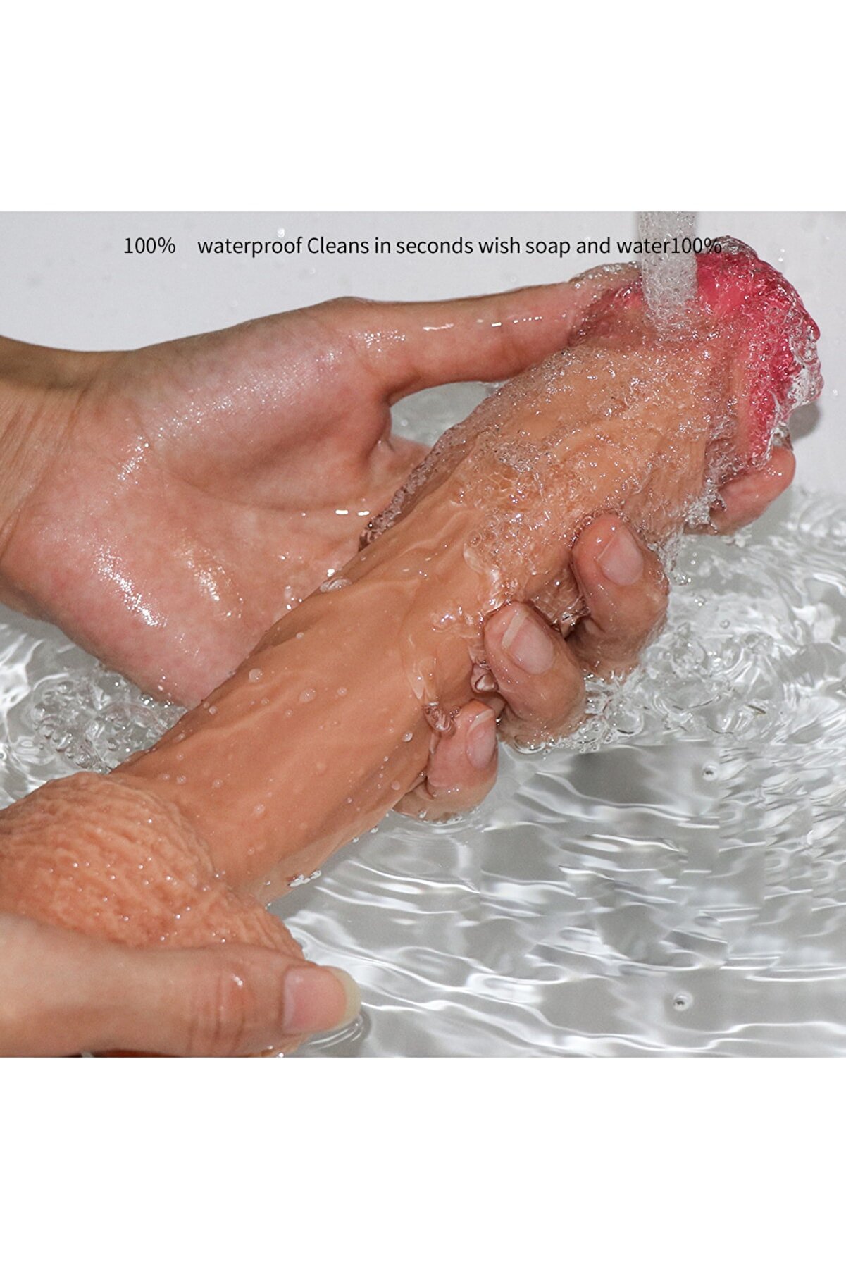 Meyrabest Dean Dual Layer &Ccedil;i̇ft Katmanlı 21 Cm Reali̇sti̇k Peni̇s Di̇ldo