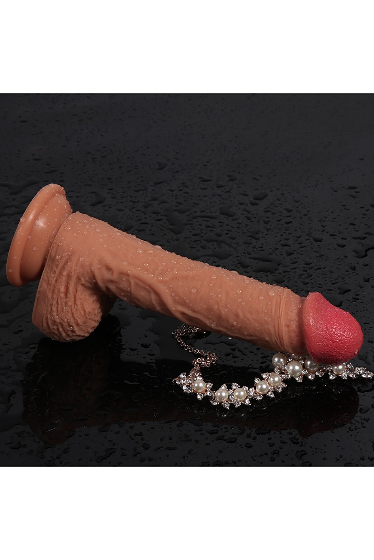 Meyrabest Dean Dual Layer &Ccedil;i̇ft Katmanlı 21 Cm Reali̇sti̇k Peni̇s Di̇ldo