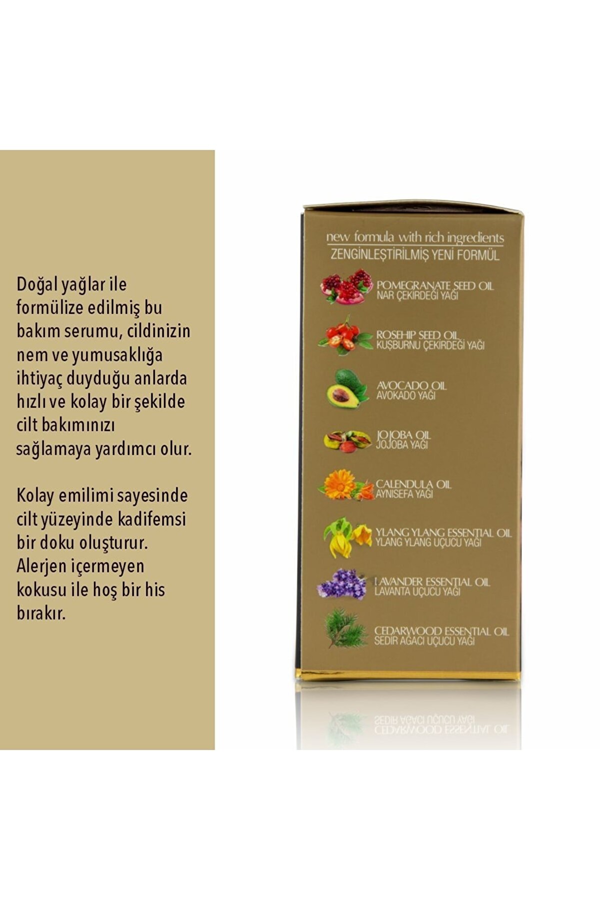 Kuru Ci̇ltler Içi̇n Bakım Ve Nemlendi̇ri̇ci̇ Ci̇lt Bakım Serumu Doğadan Gelen Güzelli̇k 50 Ml