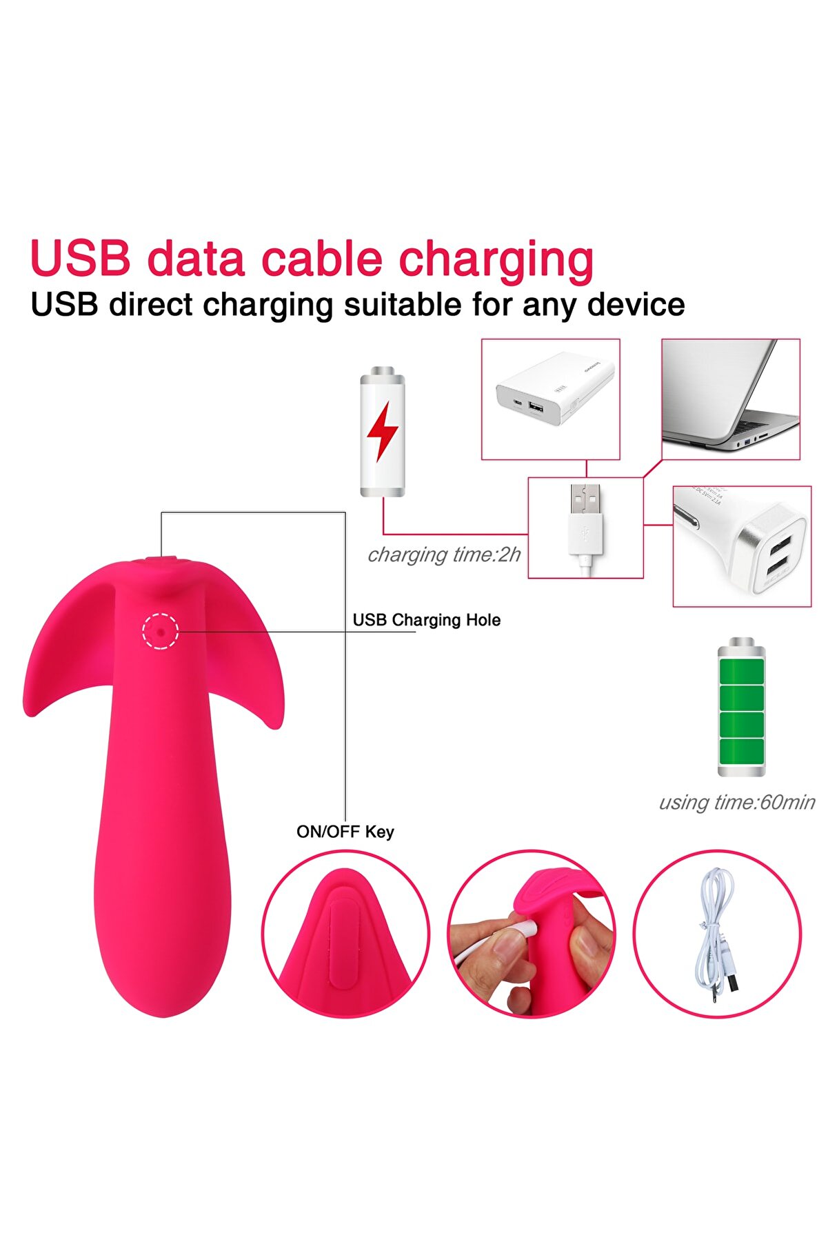 Quangdong Xi̇se Toys Fuli̇con 10 Speed Gi̇yi̇lebi̇li̇r Uzaktan Kumandalı Vi̇brat&ouml;r