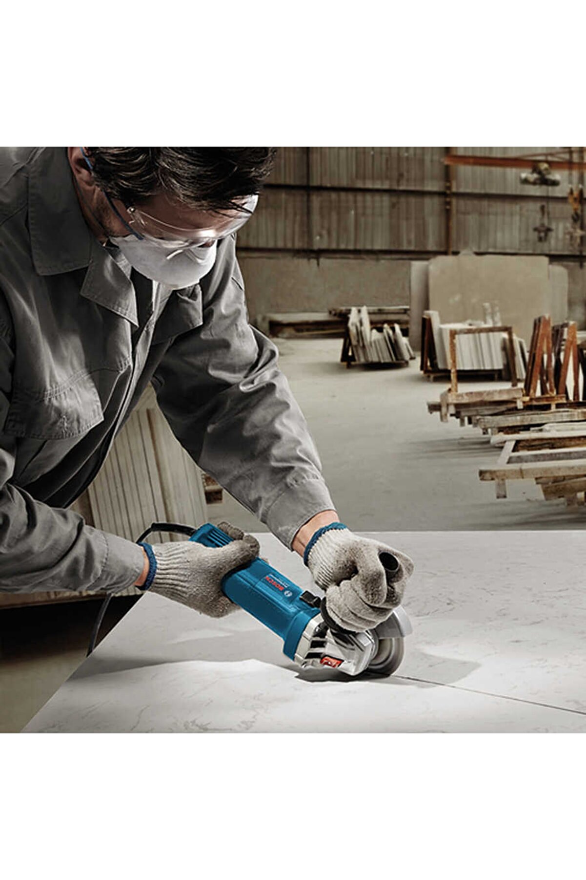 Gws 750-115 Avuç Taşlama Maki̇nesi̇ Tam Si̇ze Göre, Konfor Ve Kali̇teli̇