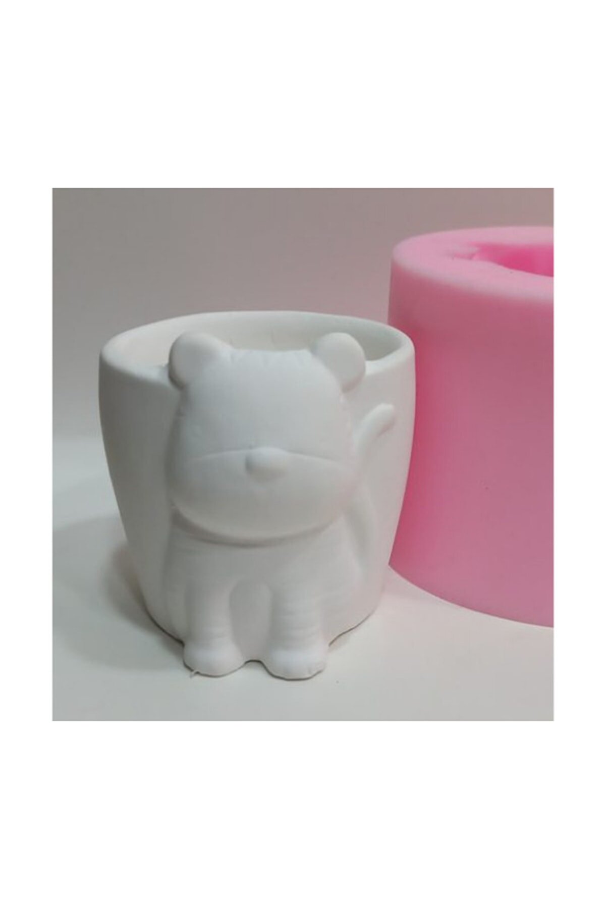 Kalıpcınızburada Kaplanlı Saksı Si̇li̇kon Kalıp