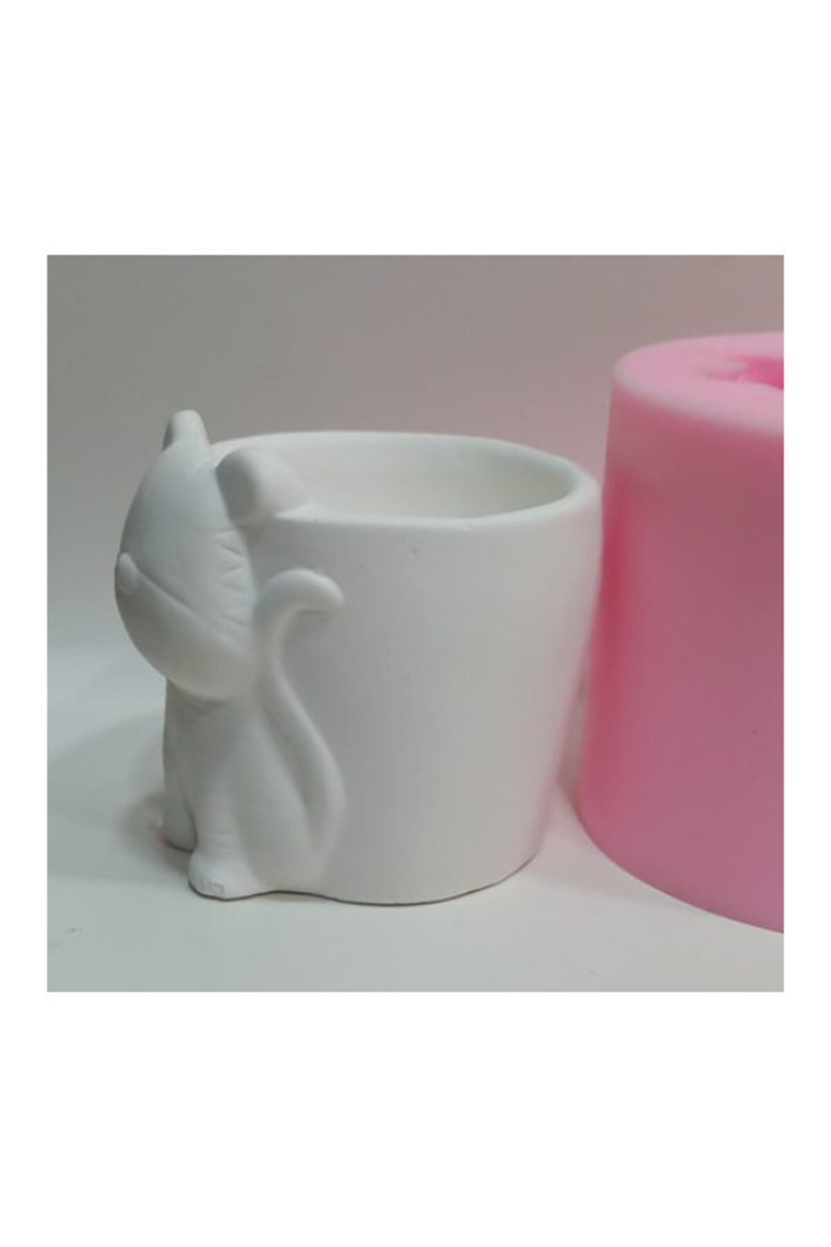 Kalıpcınızburada Kaplanlı Saksı Si̇li̇kon Kalıp