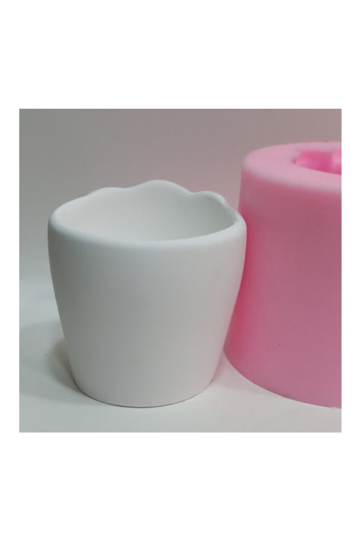Kalıpcınızburada Fi̇lli̇ Saksı Si̇li̇kon Kalıp