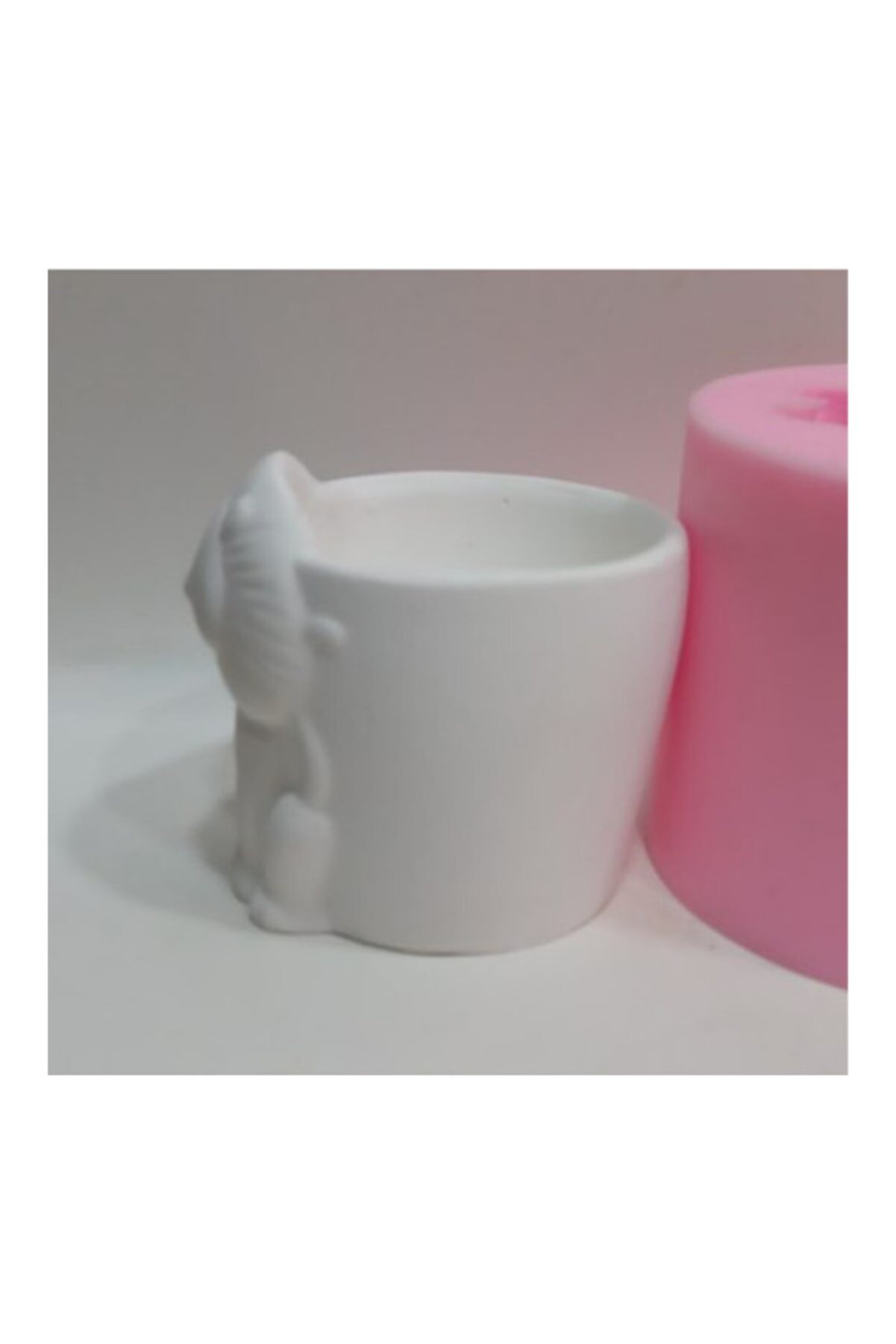 Kalıpcınızburada Aslanlı Saksı Si̇li̇kon Kalıp