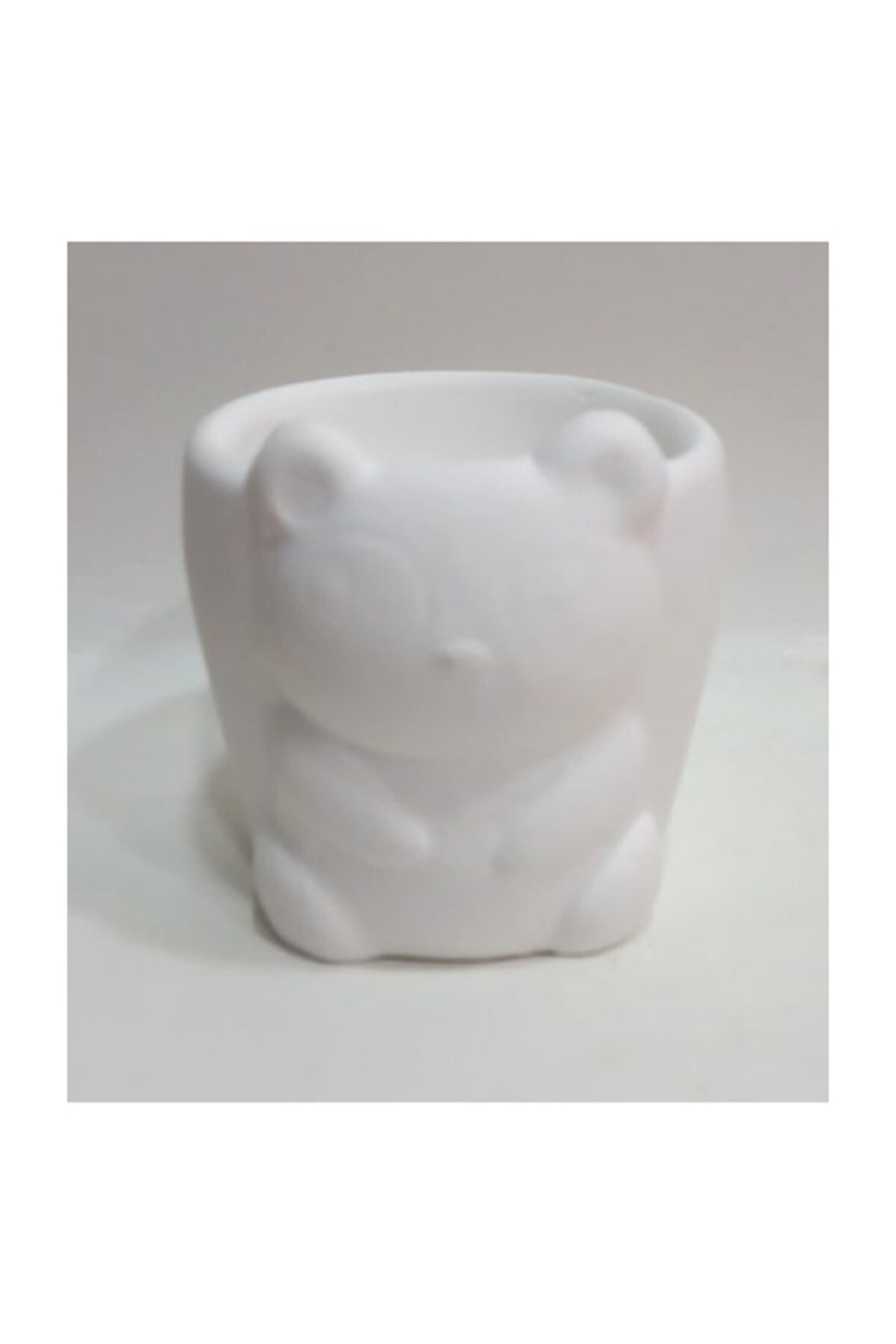 Kalıpcınızburada Ayıcıklı Saksı Si̇li̇kon Kalıp