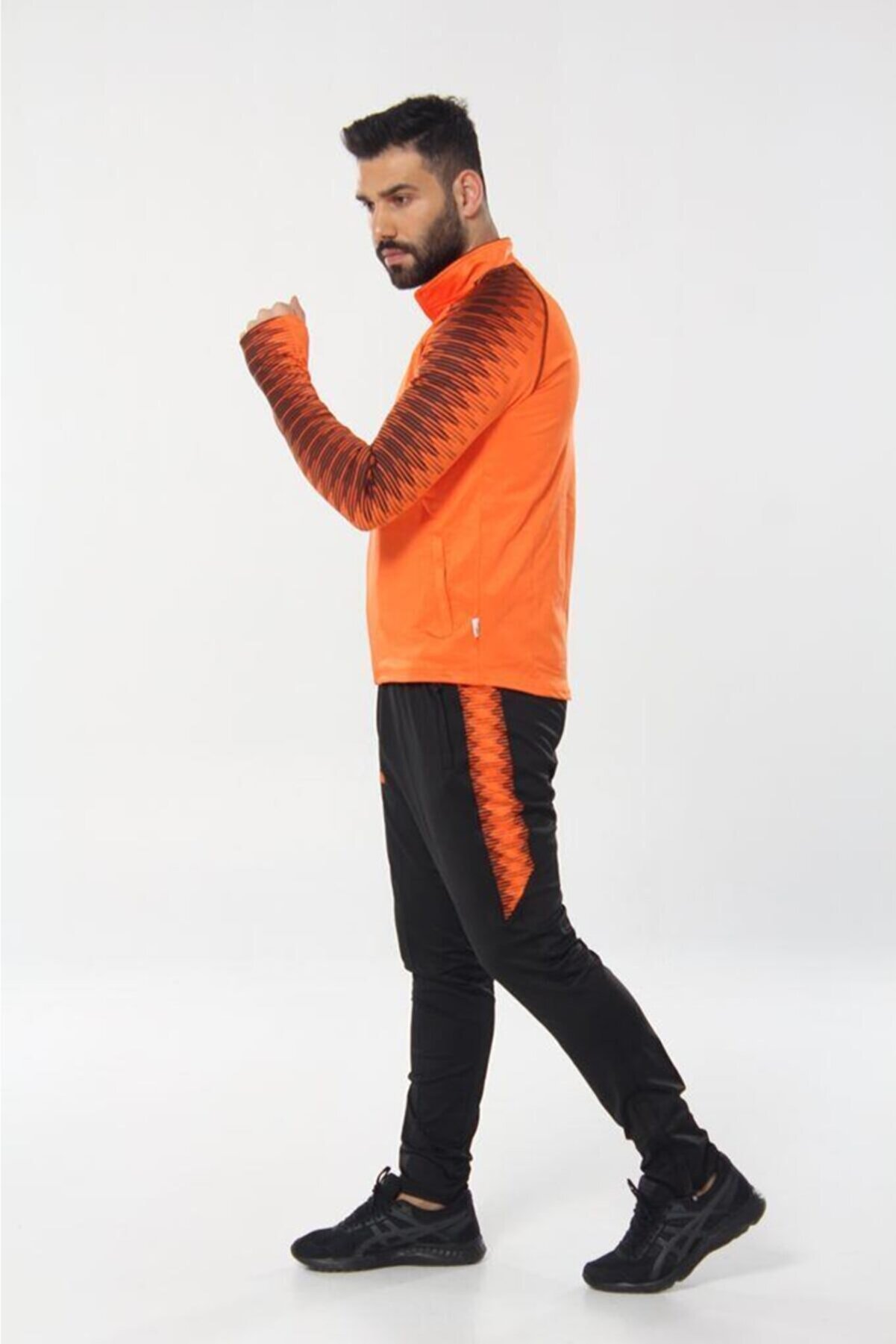 Di̇adora Ri̇ti̇m Erkek Turuncu Kamp Eşofman Takımı