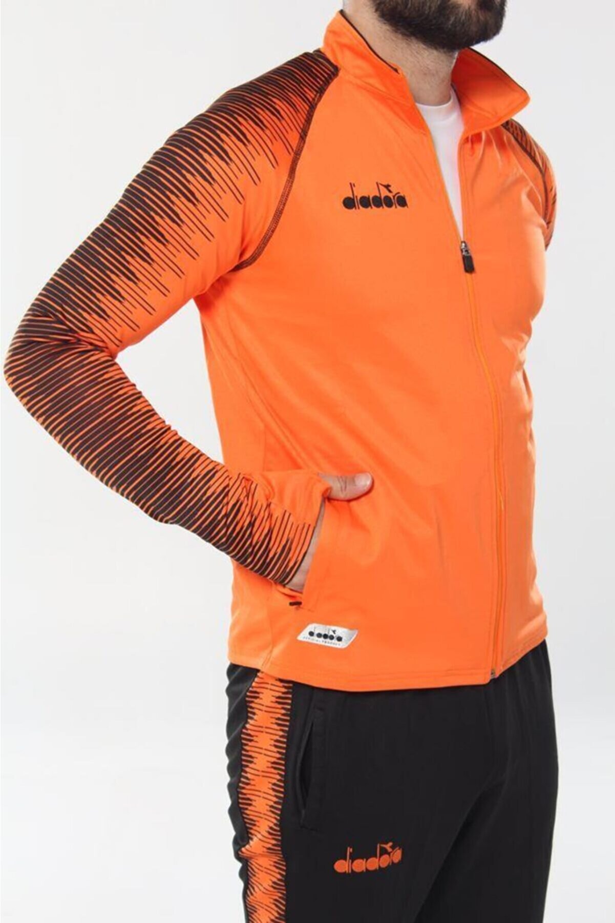 Di̇adora Ri̇ti̇m Erkek Turuncu Kamp Eşofman Takımı