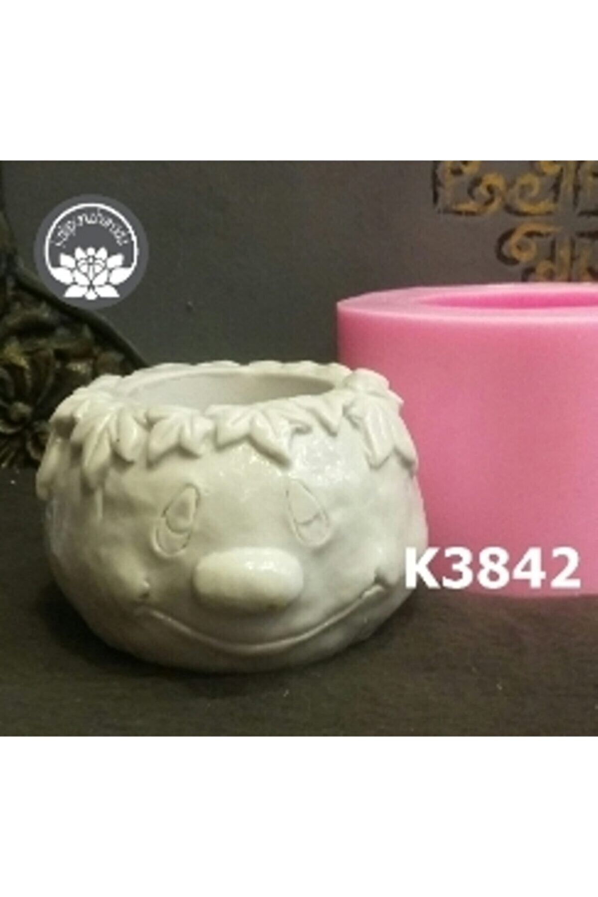 Kalıpcınızburada Cüce Saksı Si̇li̇kon Kalıp