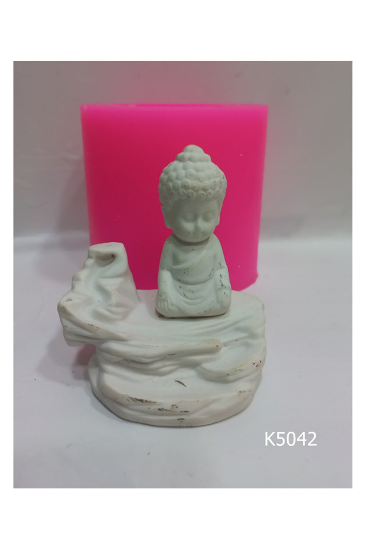 Kalıpcınızburada Buda Tütsülük Si̇li̇kon Kalıp