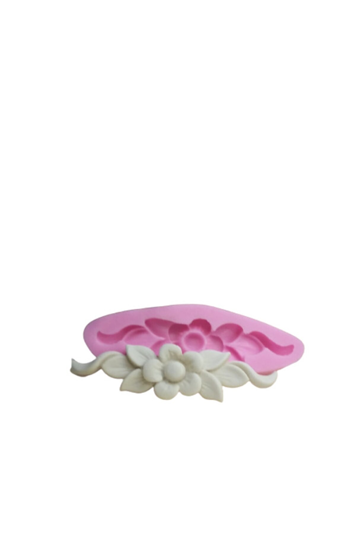 Kalıpcınızburada Çi̇çek Dekorati̇f Süsleme Si̇li̇kon Kalıp