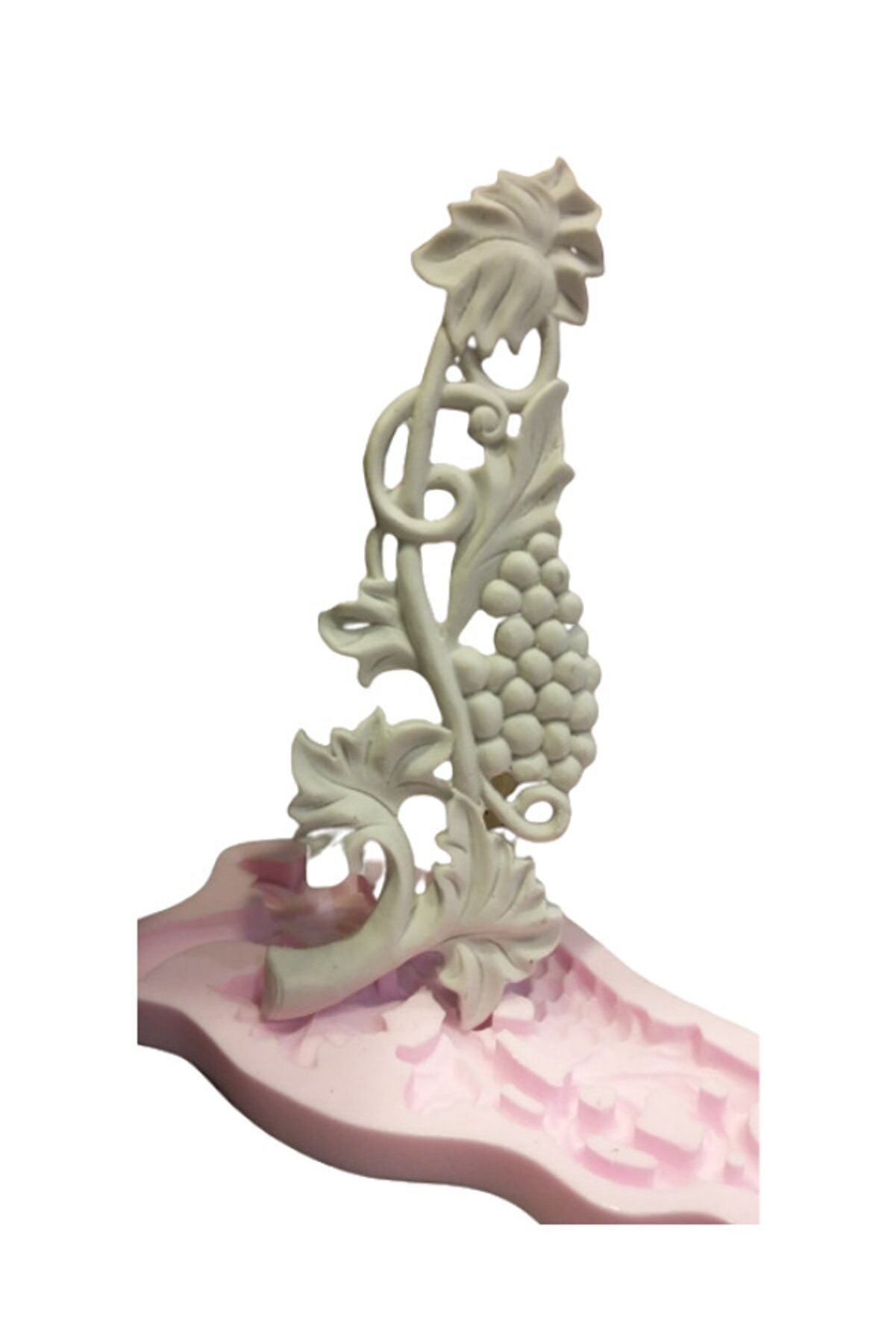 Kalıpcınızburada Üzüm Ve Asma Dalı Dekorati̇f Süsleme Si̇li̇kon Kalıp