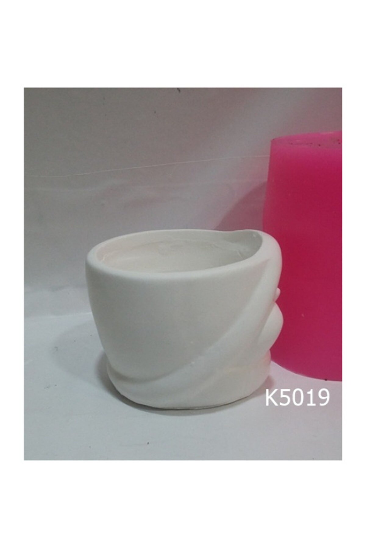 Kalıpcınızburada Kardan Adam Sculent Saksı Si̇li̇kon Kalıp