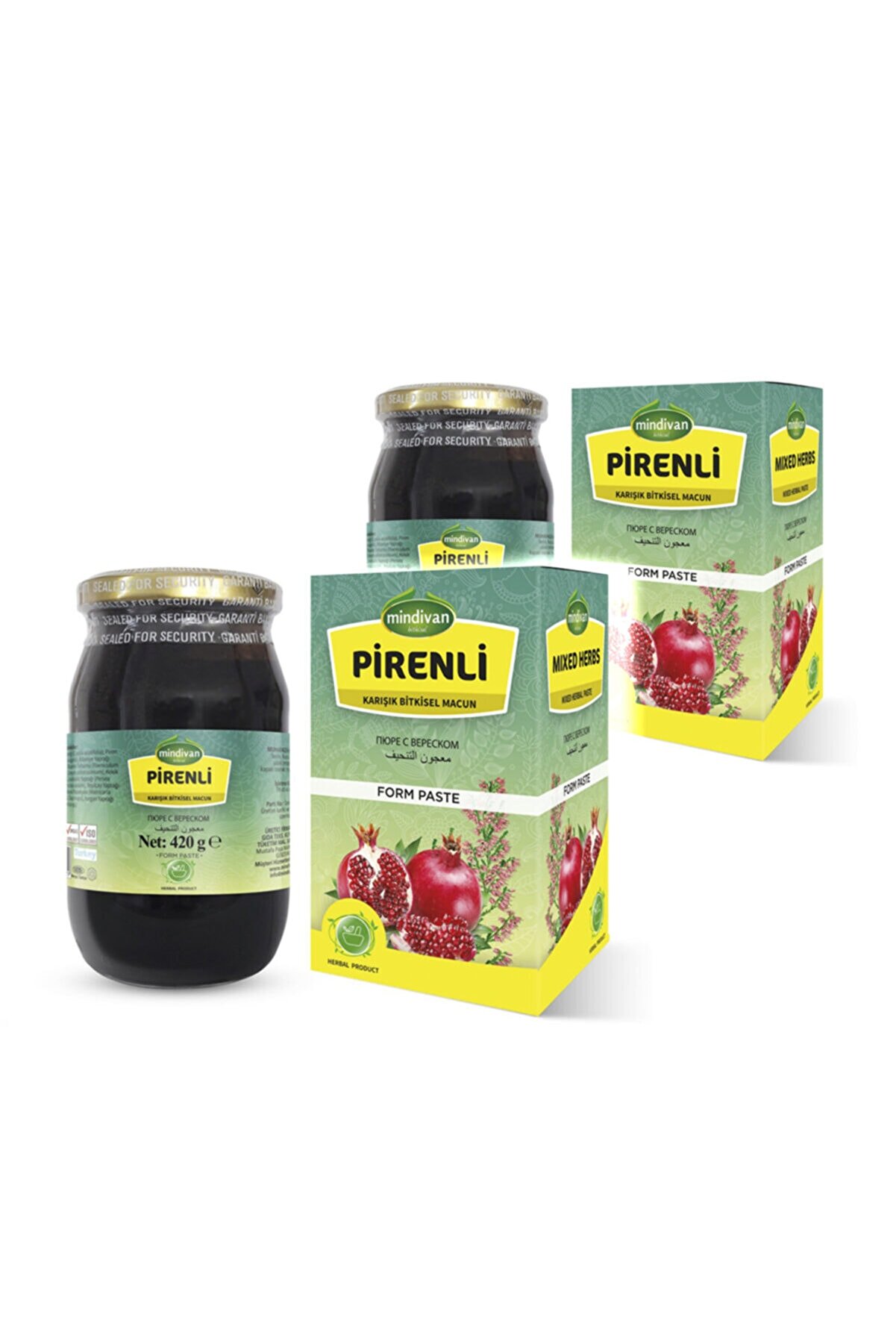 Pi̇renli̇ Form Bi̇tki̇sel Bal Karışımı 420 G 2 Adet