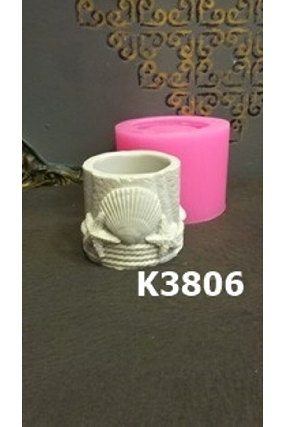 Kalıpcınızburada Mi̇dyeli̇ Saksı Si̇li̇kon Kalıp