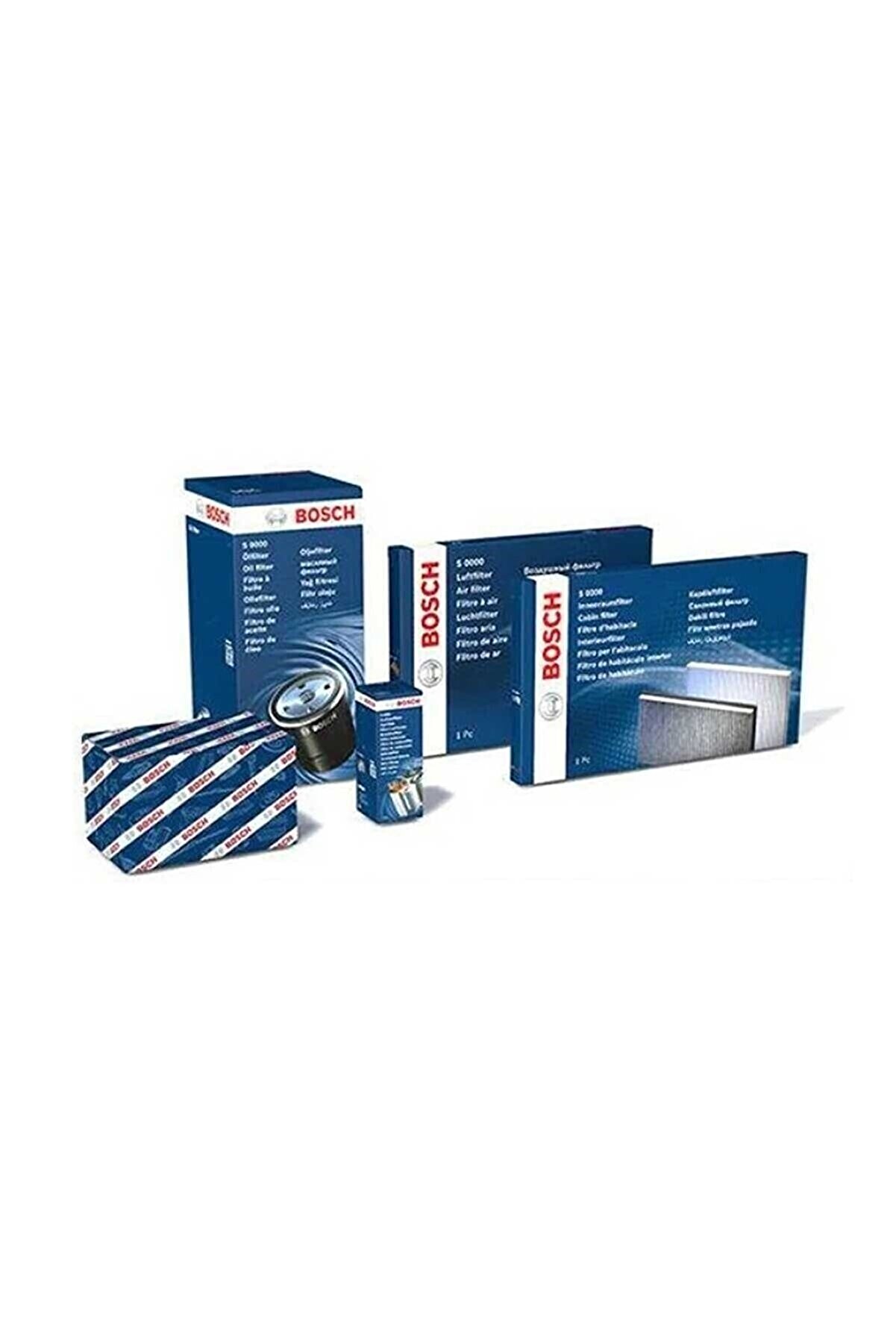 Bosch Vw Golf 7 1.6 Tdı Dizel Filtre Bakım Seti 2013-2019 Hava+ Yağ+ Yakıt+ Karbonlu Polen