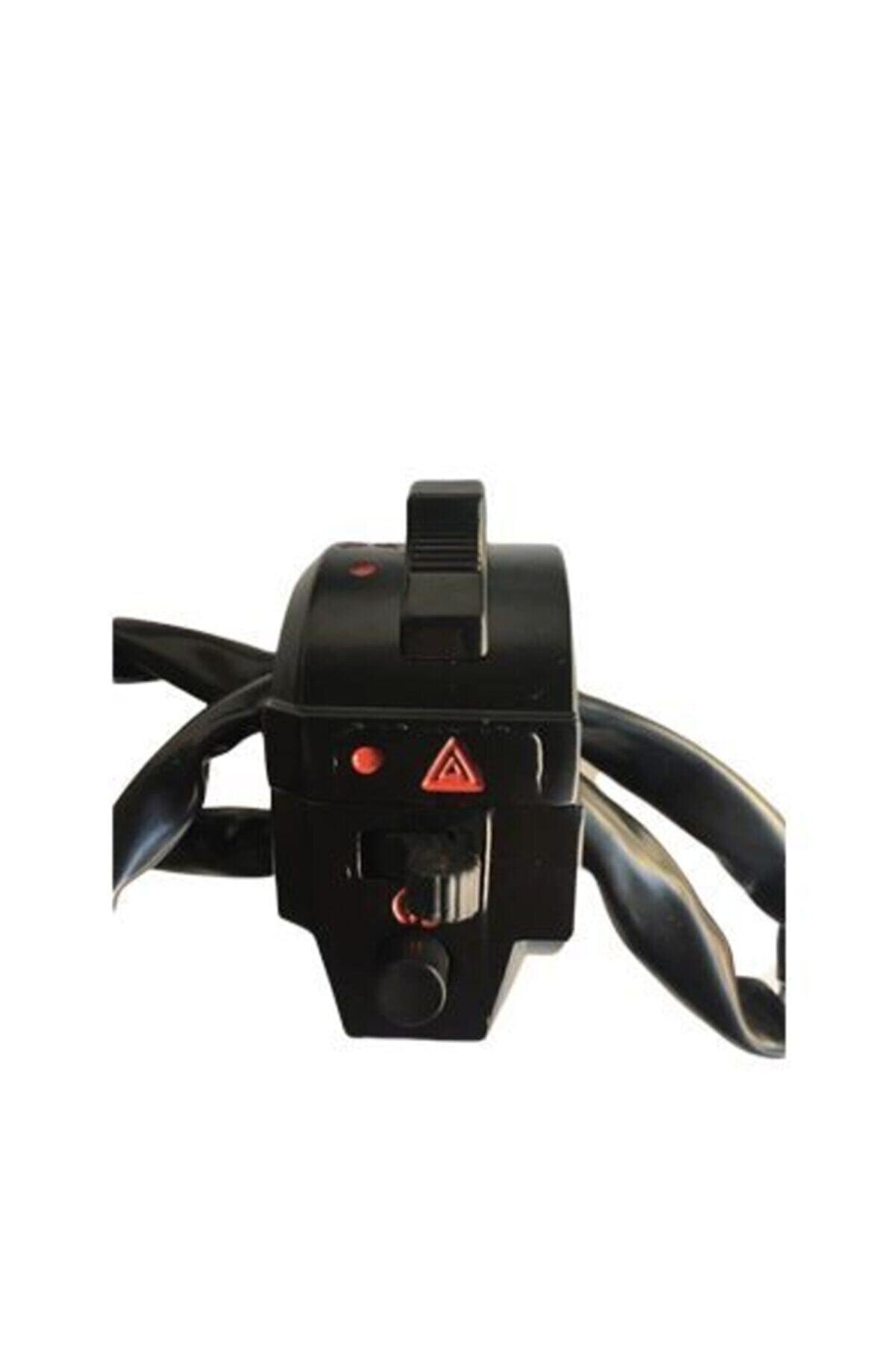 Hsb Cg Sağ Sol Anahtar Takım 2 D&uuml;ğme Si̇yah