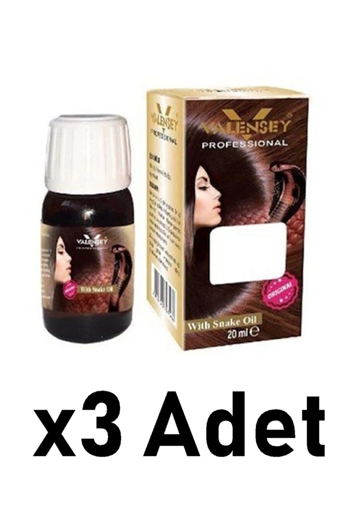 Valensey Yılan Yağı 20 ml 3'lü Set