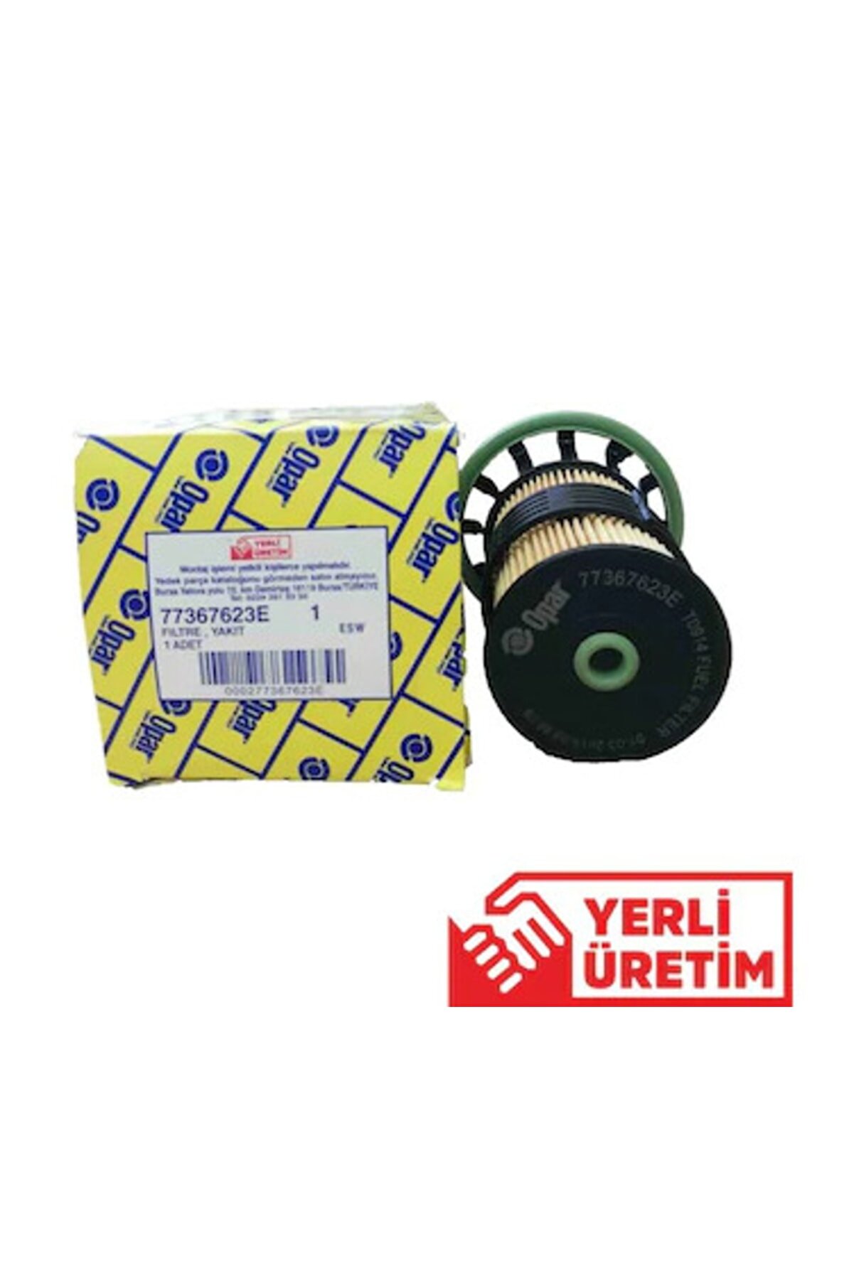 Kruger Yakıt Fi̇ltresi̇ [ Fıat Doblo 1.3/1.6/2.0 Jtd 10 -Fıorıno Egea 1.3 Jtd 15  Punto 1.3 Jtd 12 Pe Uyumlu