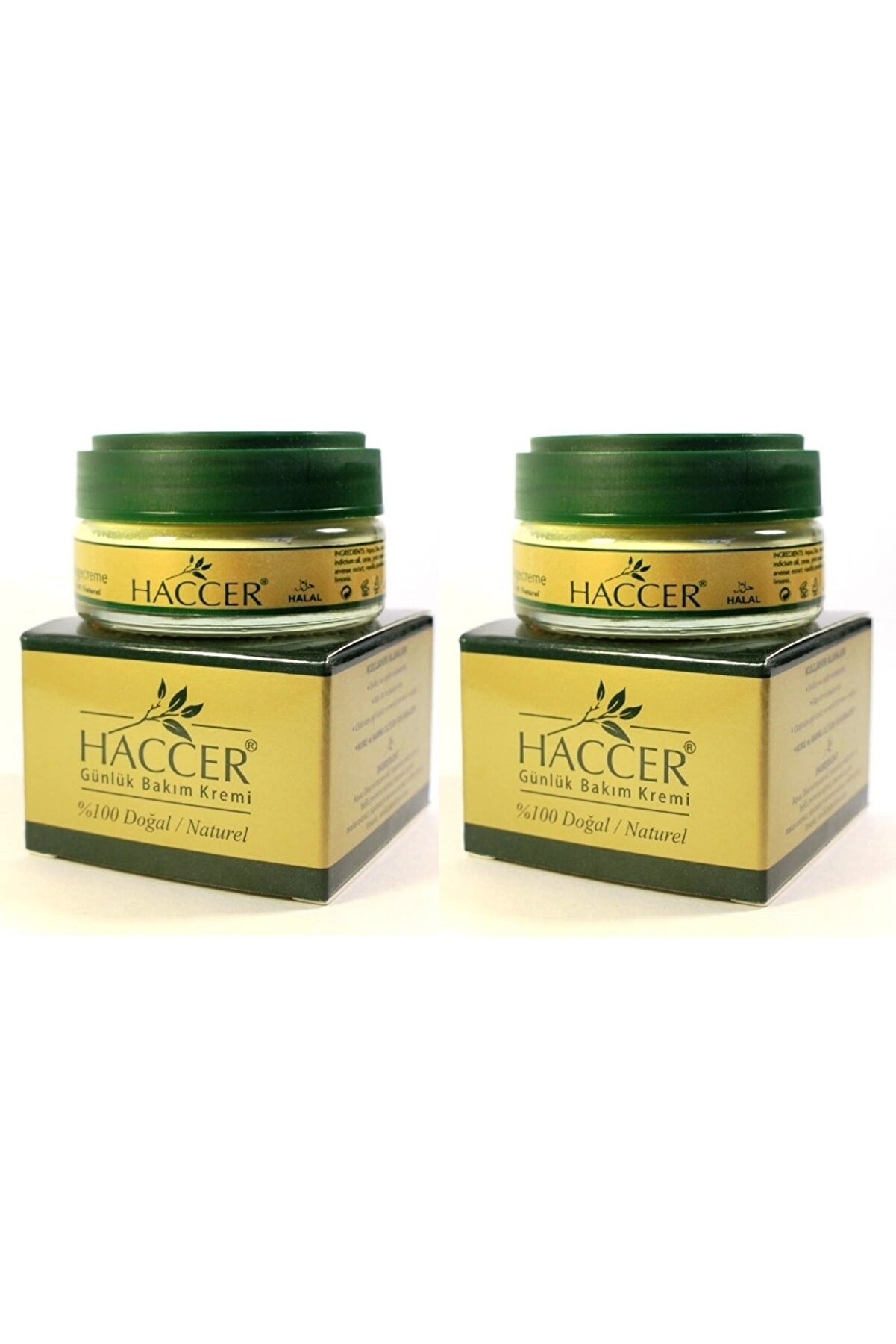 Haccer Günlük Bakım Kremi 45 ml 2 Kutu