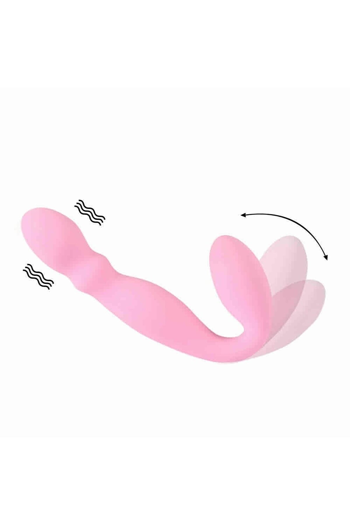 Erox Shequ Baron Love Ri̇der G-Spot Uyarıcı Strapless Strapon