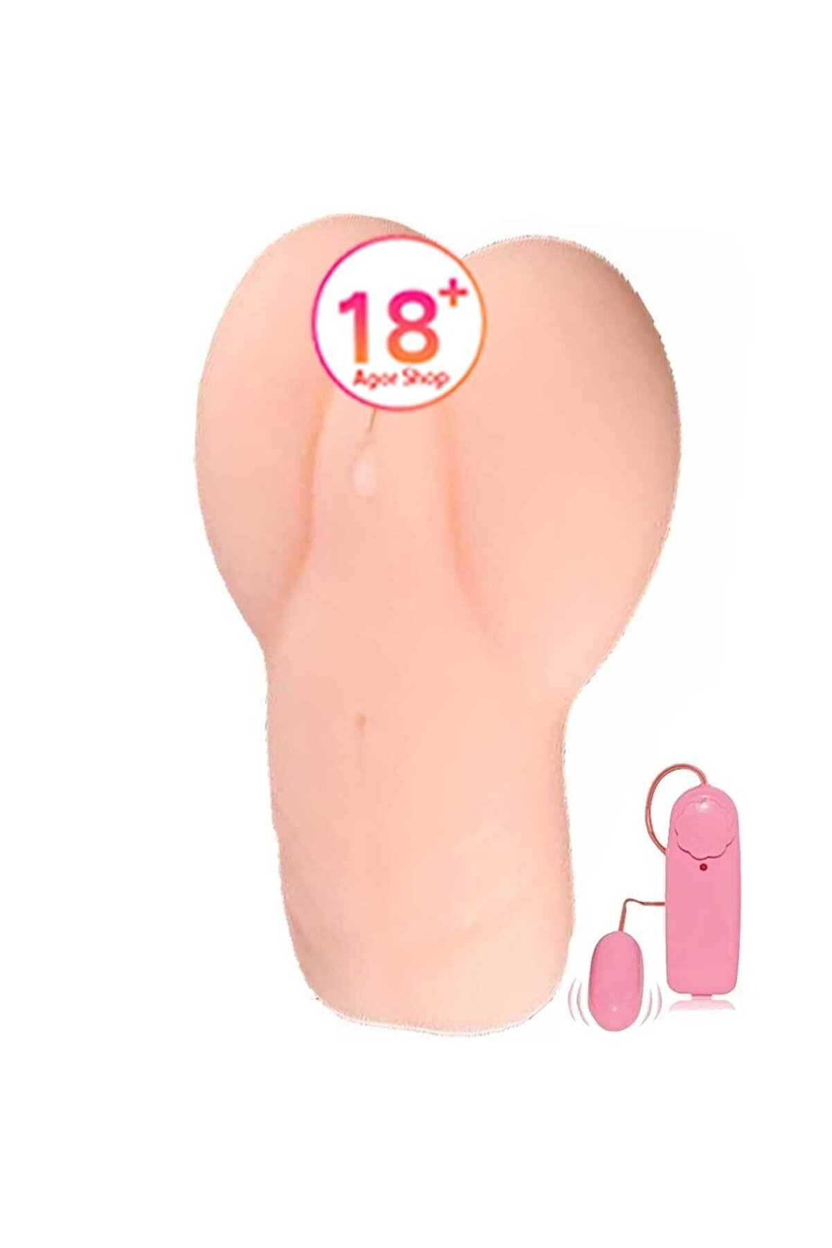 Erox 2 Işlevli̇ Anal Ve Vaji̇nal Kullanılabi̇len Kademeli̇ Ti̇treşi̇mli̇ Vaji̇na Mast&uuml;rbat&ouml;r Xs-Ma60012