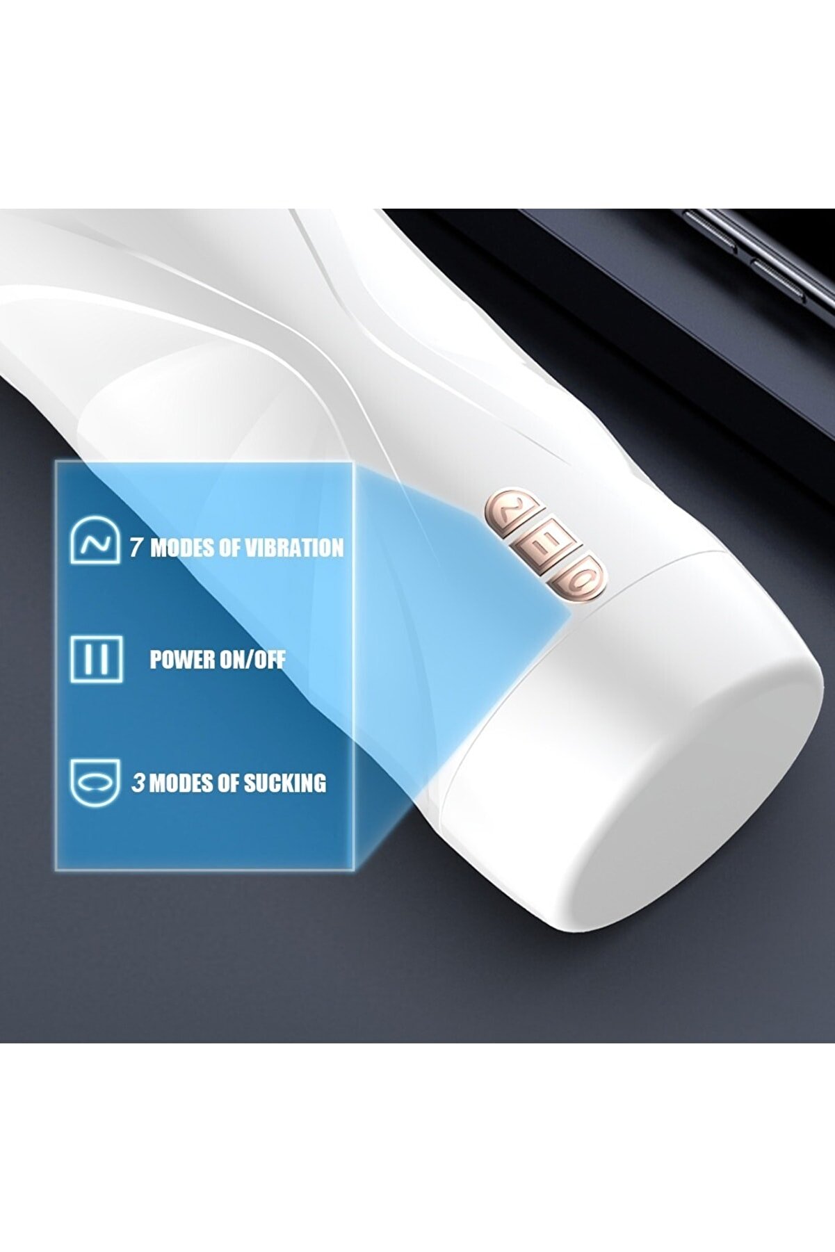 Erox Xi̇se Ri̇ley Sucti̇on Emi̇ş G&uuml;&ccedil;l&uuml; 7 Mod Ti̇treşi̇mli̇ Reali̇sti̇k Vaji̇na