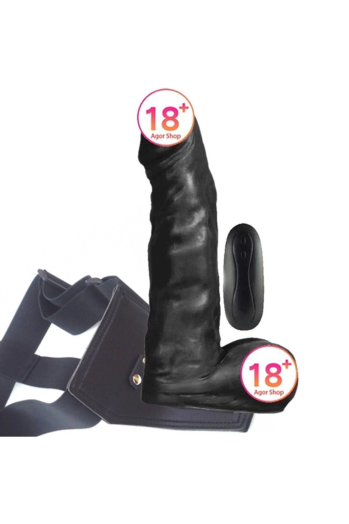 Erox Hunk Eagle 17 Cm 20 Modlu Kemerli̇ Reali̇sti̇k Vi̇brat&ouml;r