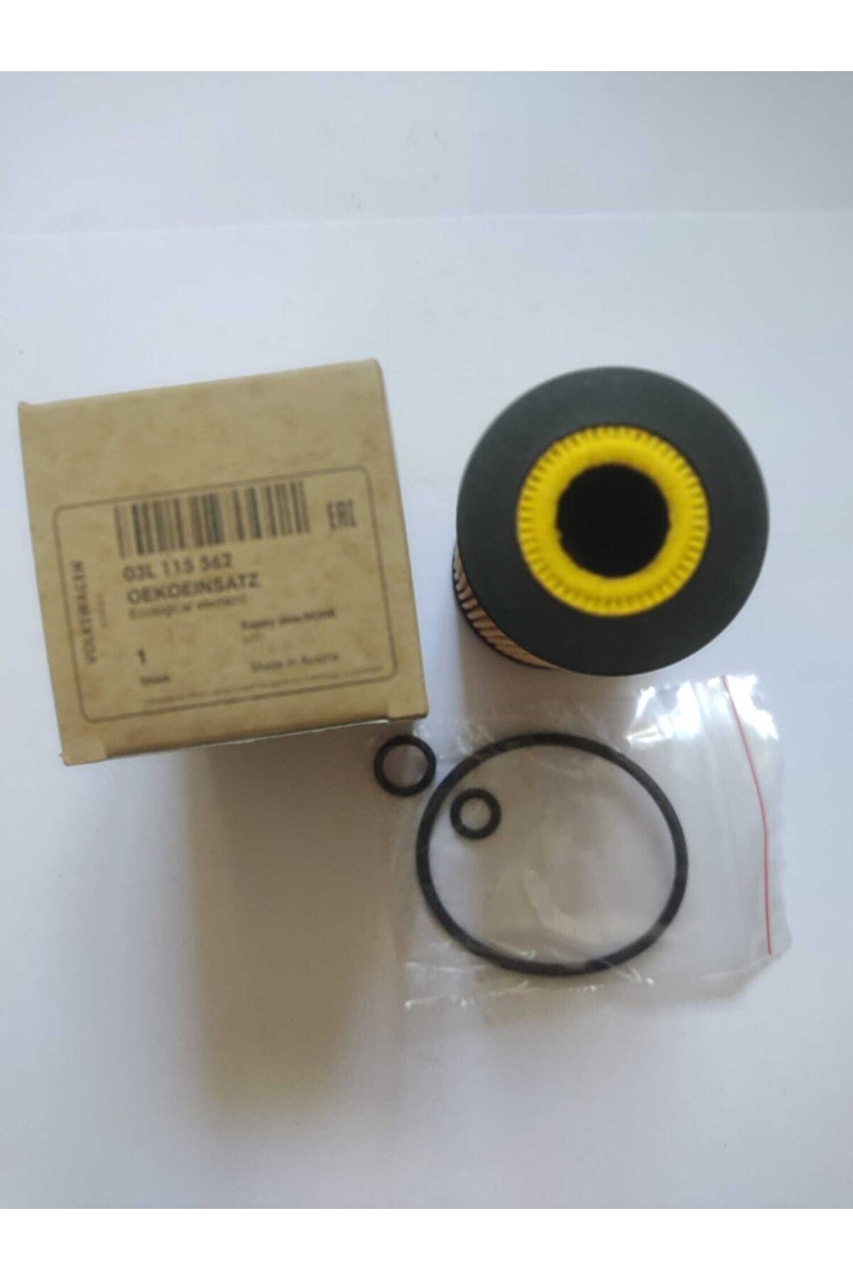 VW Yağ Filtresi Polo Passat Jetta Caddy 1,6 Tdi 03l115562 03l115562 03l115466 0009830645 Hu7008z