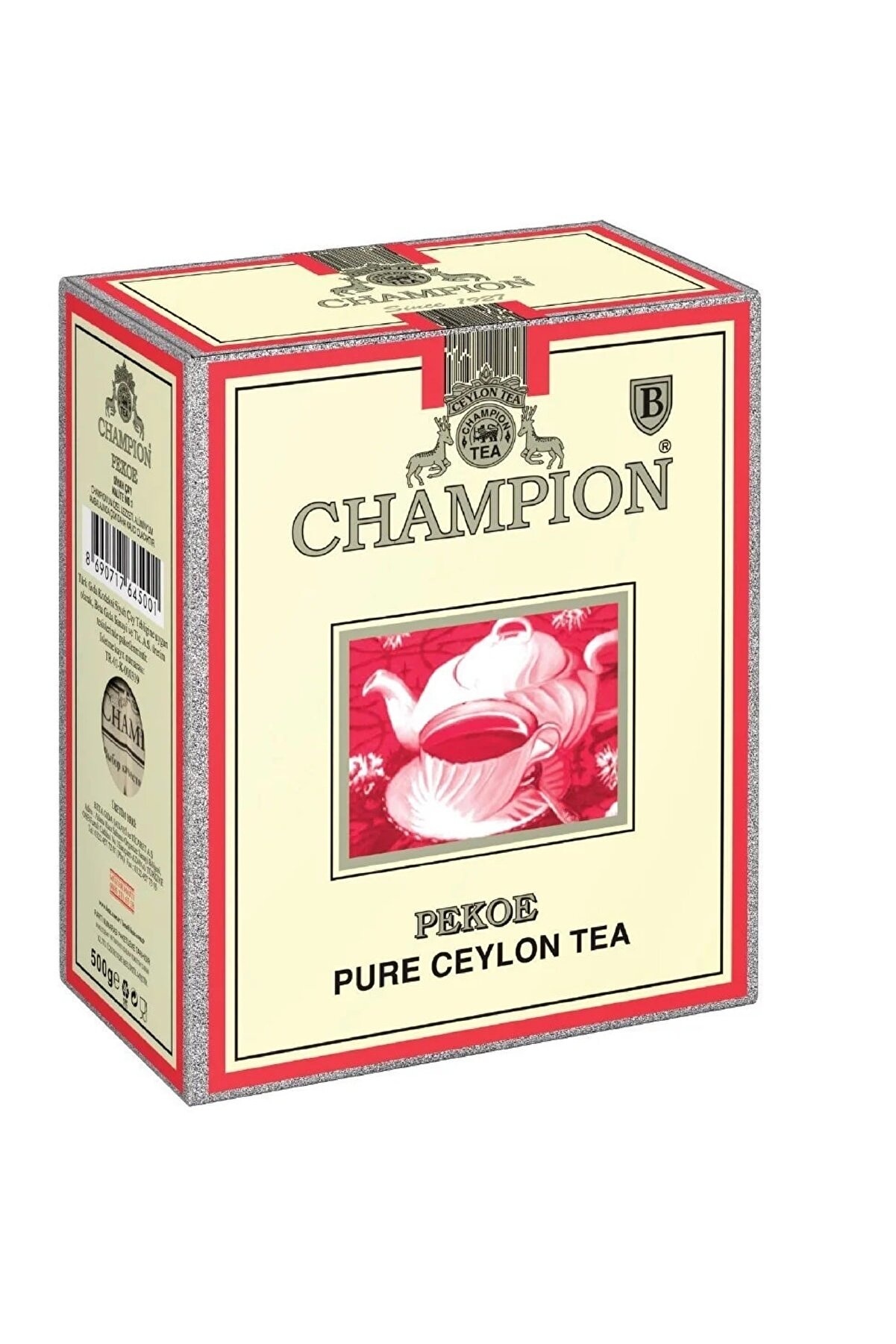 Beta Tea Champi̇on Pekoe 500 Gr ( Super Pekoe ) X 1 Paket ( 500 Gram )