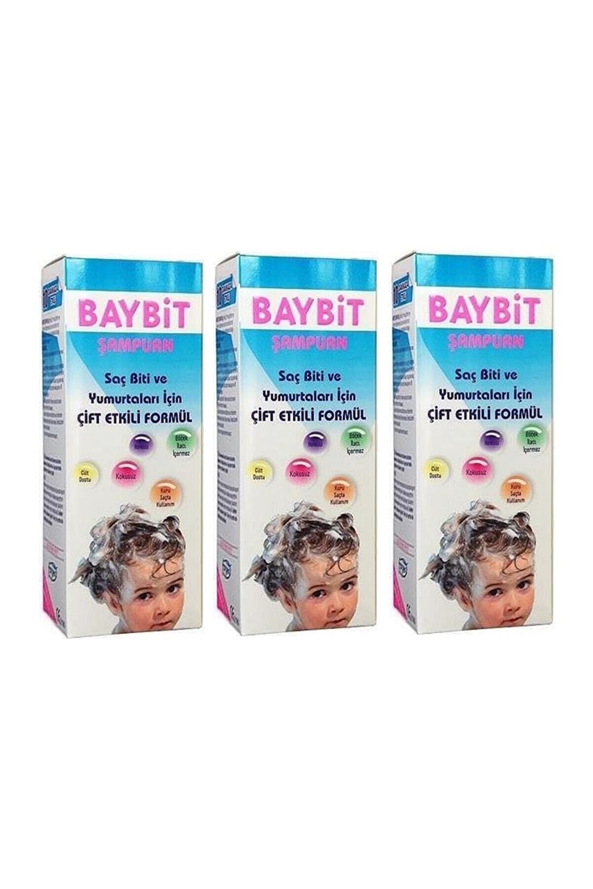 3 Adet Saç Bi̇ti̇ Ve Yumurtaları Içi̇n Şampuan 100Ml