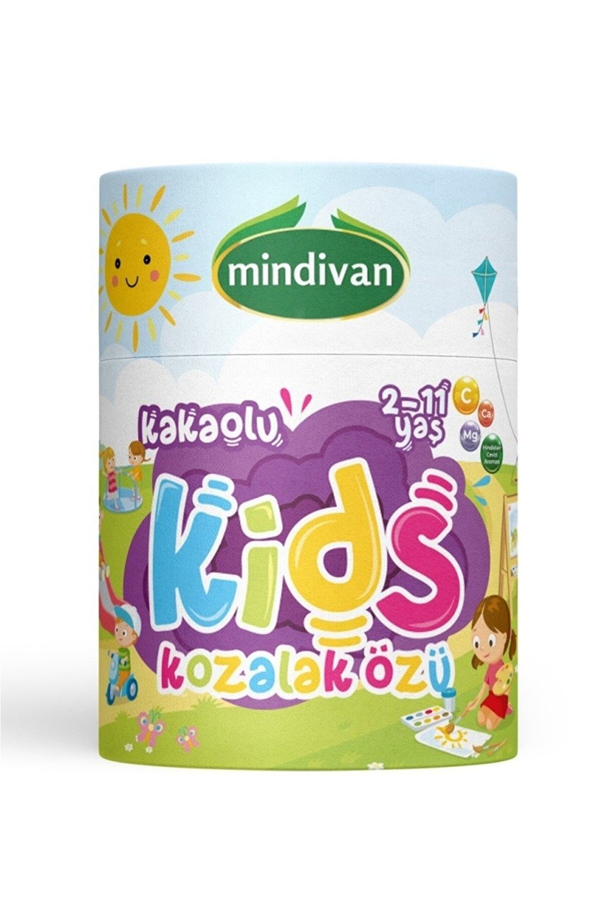 Mindivan Findit Kids Çocuklar Için Özel Kakaolu Kozalak Macunu 240 gr