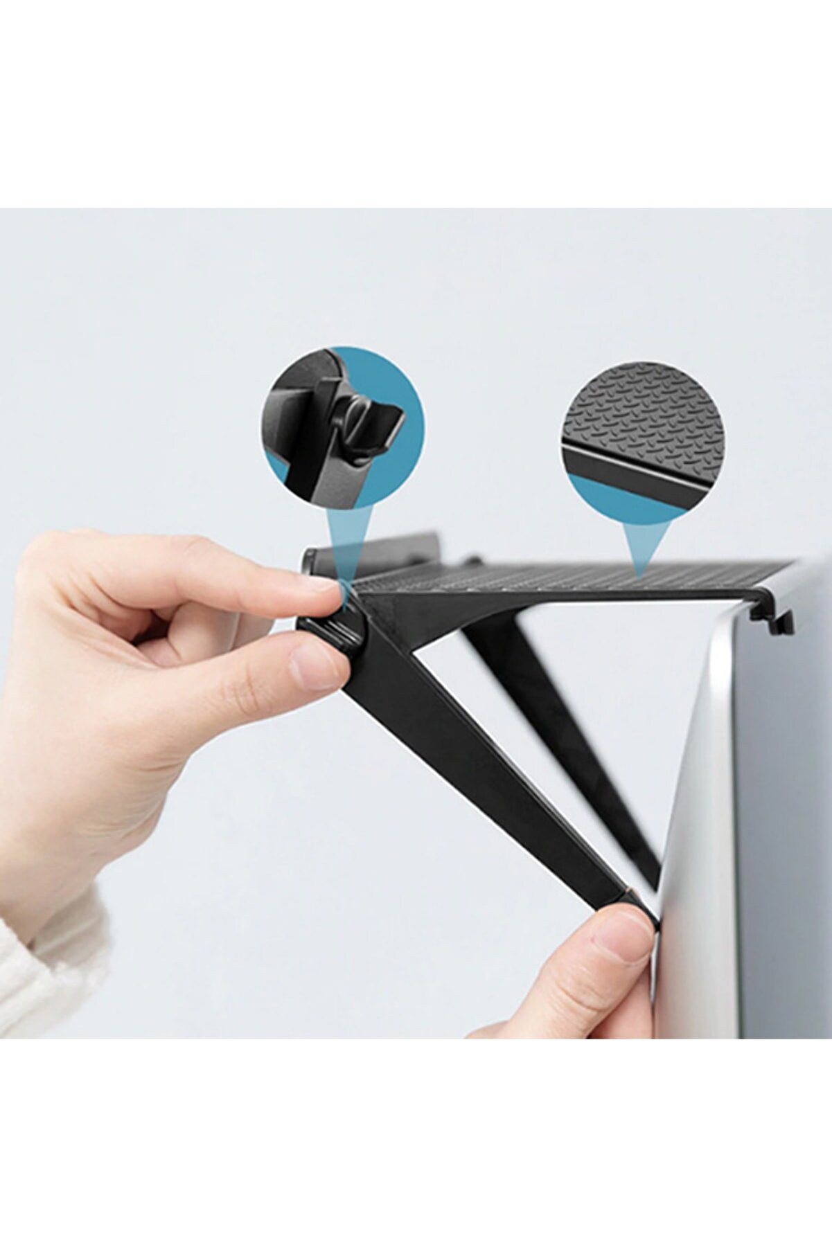 Ally Portati̇f Katlanabi̇li̇r Laptop Moni̇tor Tv Üstü Stand Tutucu-(1903) - Hbpav6304-3824