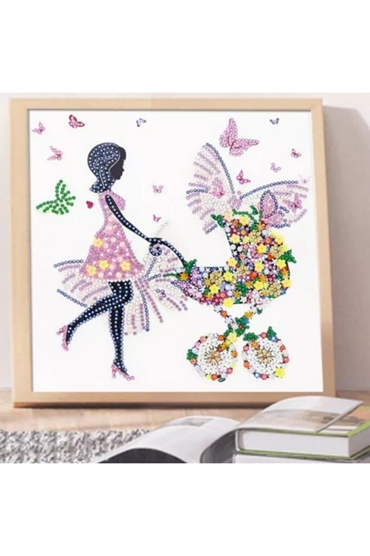 Hondep 5D Elmas Boyama Anne Bebek Mozai̇k Taş Işleme Seti̇, Kendi̇n Yap Tablo Dekorasyon Eğlenceli̇ Hobi̇