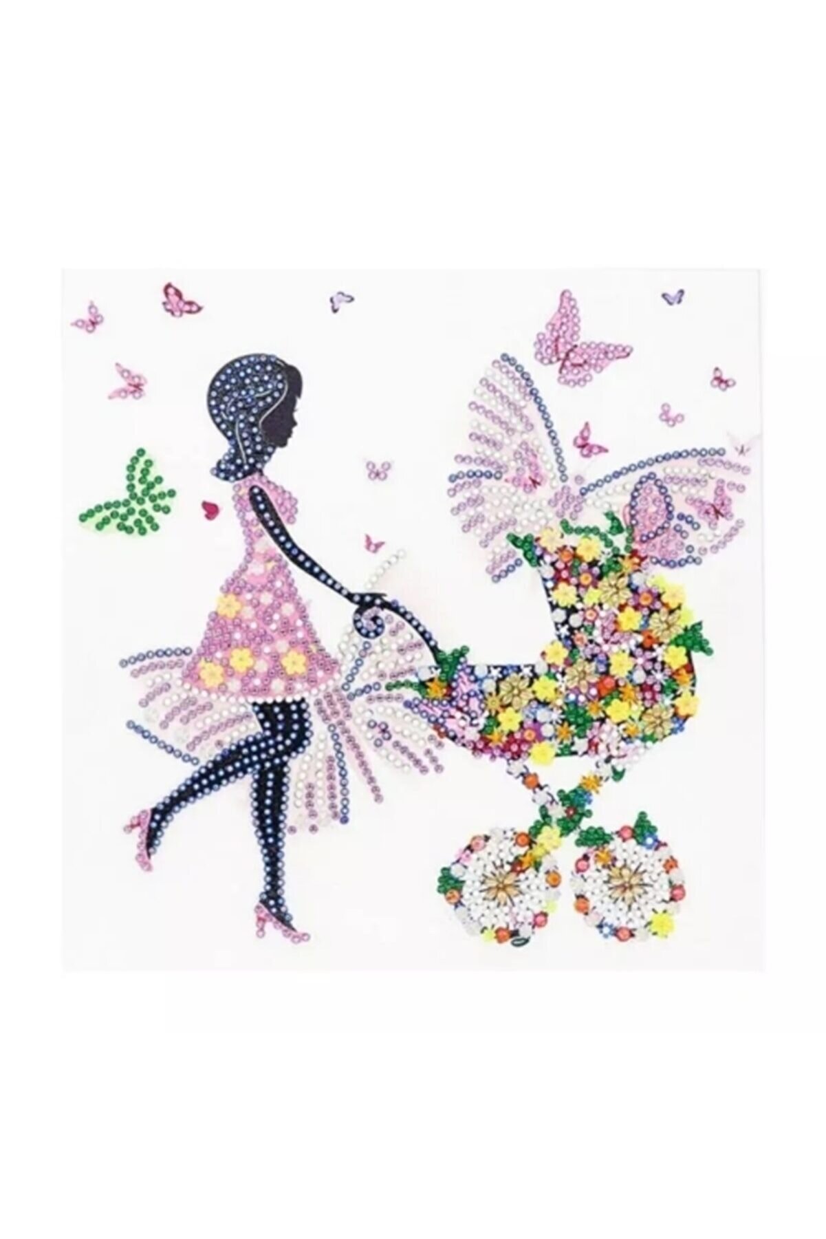 Hondep 5D Elmas Boyama Anne Bebek Mozai̇k Taş Işleme Seti̇, Kendi̇n Yap Tablo Dekorasyon Eğlenceli̇ Hobi̇