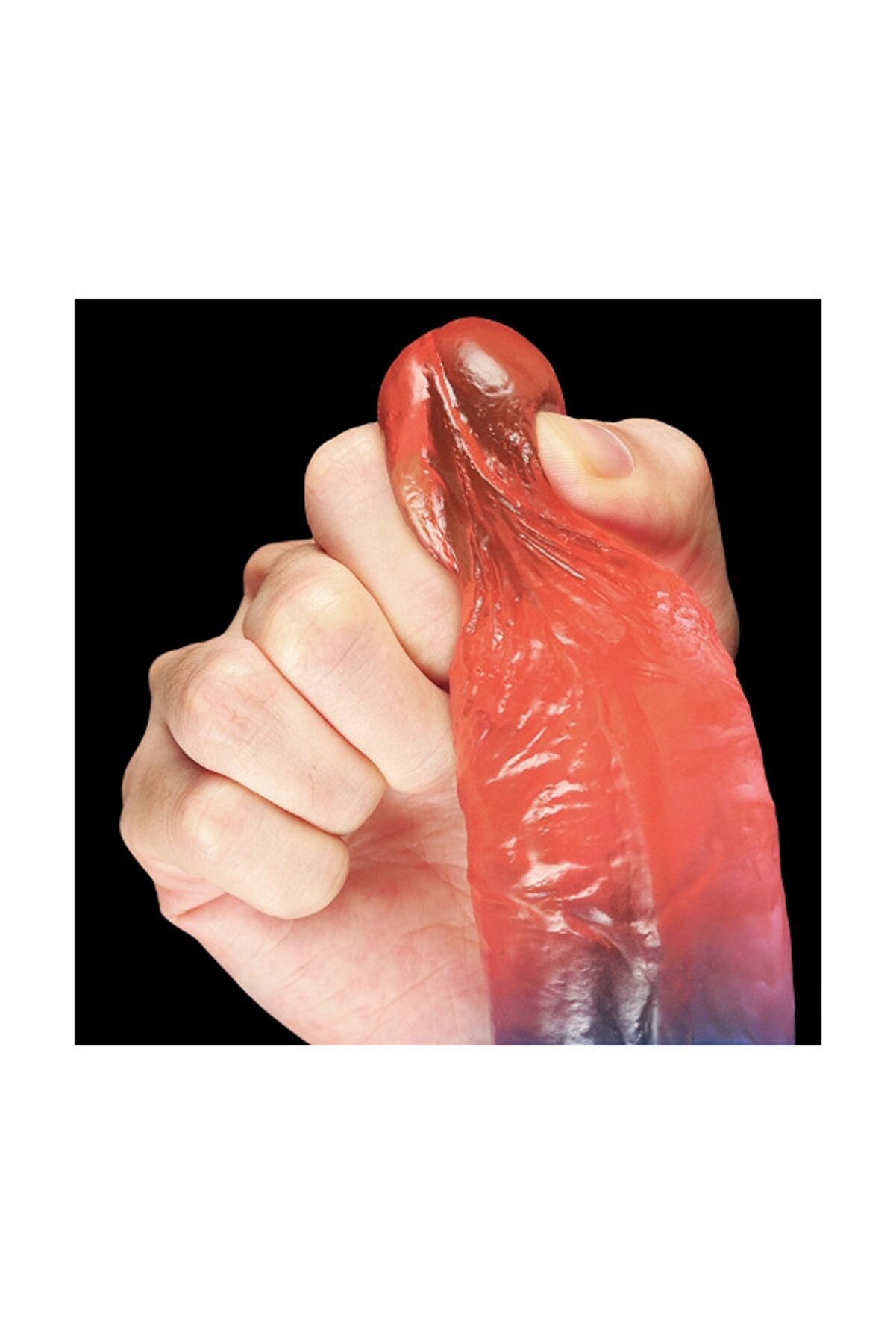 Meyrabest Dazzle Studs 19 Cm Jel Doku Flexi̇ble Reali̇sti̇k Eği̇k Peni̇s