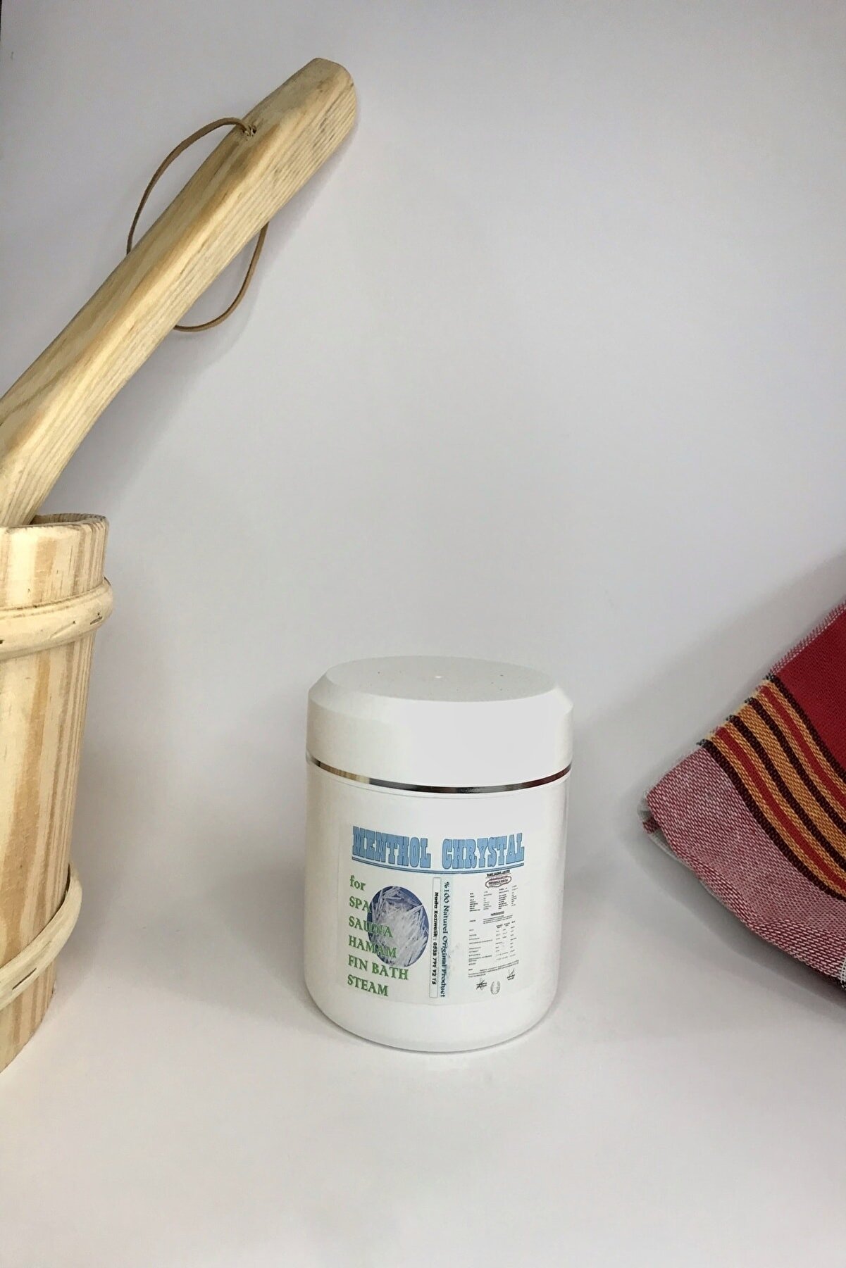 Kri̇stal Mentol Menthol (Hamam, Sauna, Buhar) 250 Gram, Saf Mentol, Kozmeti̇k Mentol