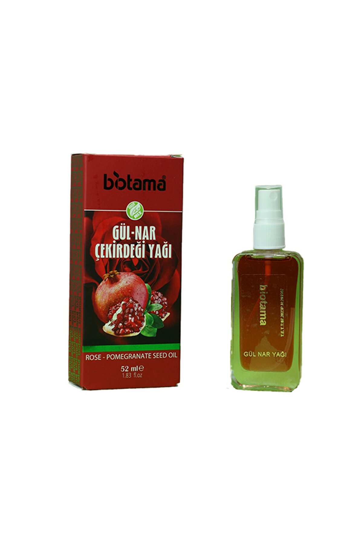 Gül& Nar Çeki̇rdeği̇ Karışım Yağ 52 Ml