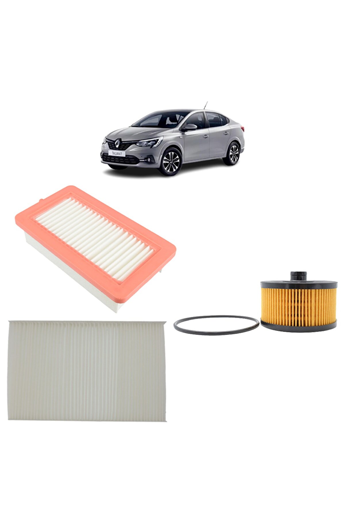 MAİS Renault Taliant 3lü Filtre Bakım Seti 1.0 Tce 2021 Sonrası Kit1364a