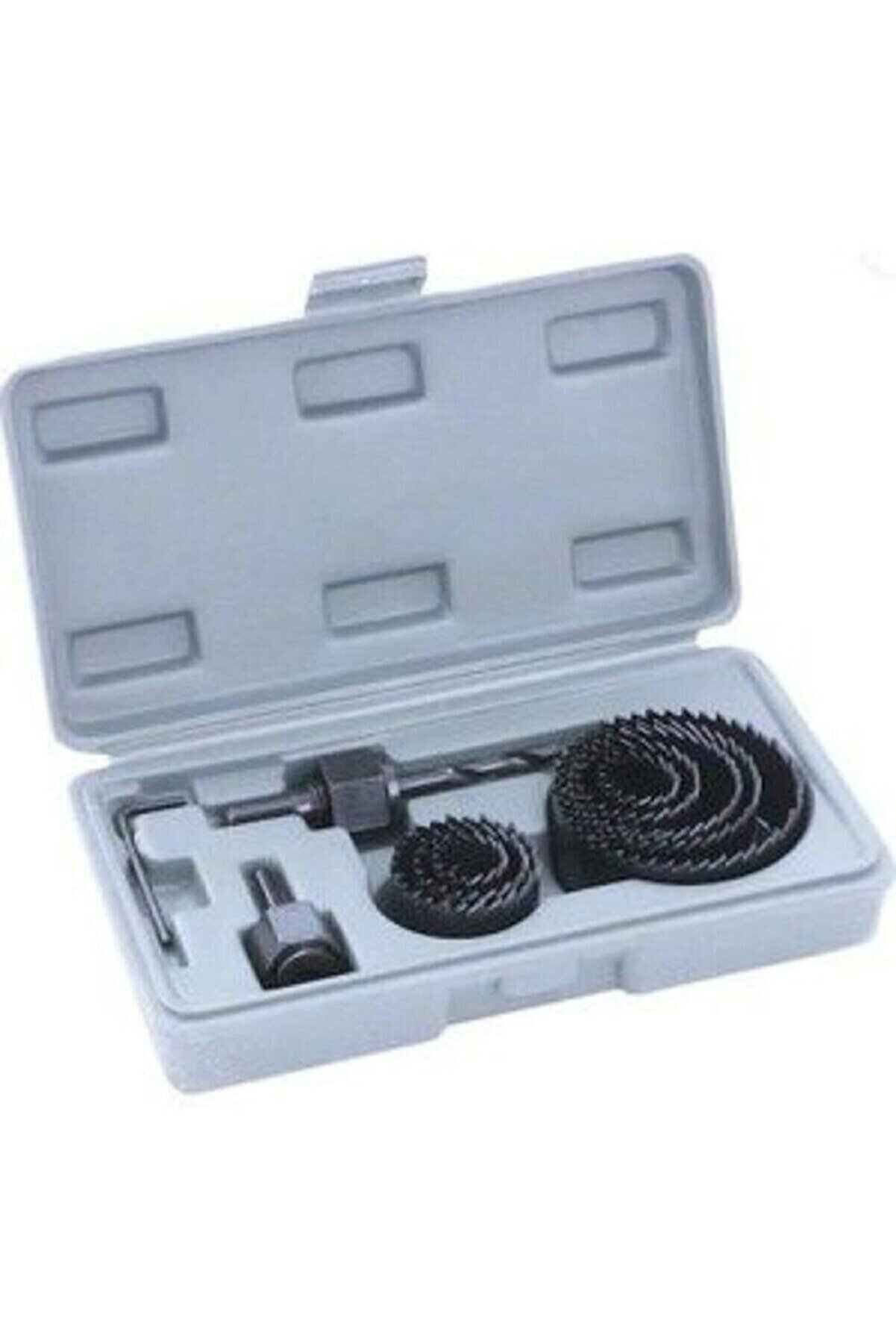 11 Parça Buhat-Buat Panç Yuvarlak Deli̇k Açma Seti̇