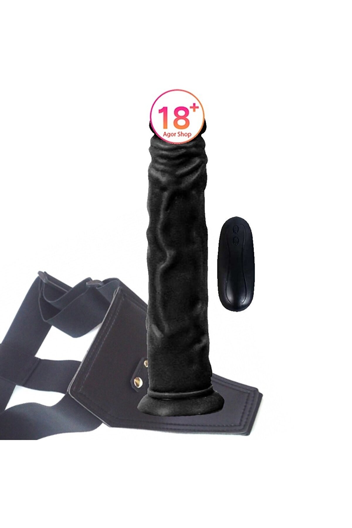 Meyrabest Di̇ldo Seri̇es Xs Testi̇ssi̇z 18.5 Cm Ti̇treşi̇mli̇ Reali̇sti̇k Zenci̇ Kemerli̇ Peni̇s