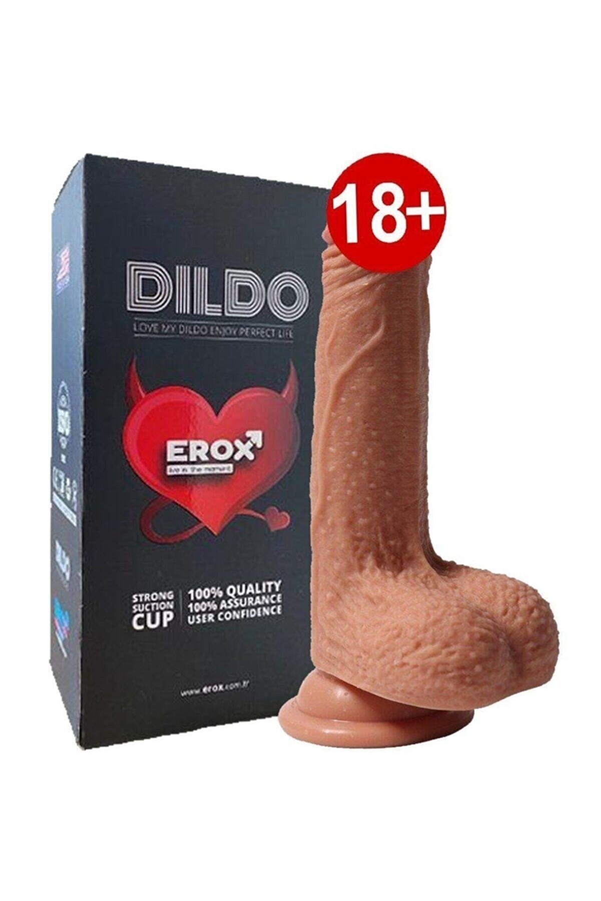 Meyrabest &Ccedil;i̇ft Katmanlı Et Doku Reali̇sti̇k Peni̇s 19 Cm