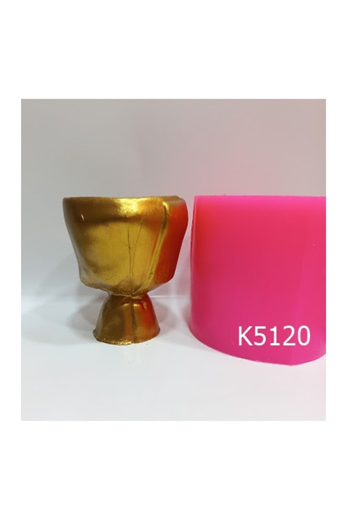 Kalıpcınızburada Çi̇çek Buketi̇ Saksı Si̇li̇kon Kalıp