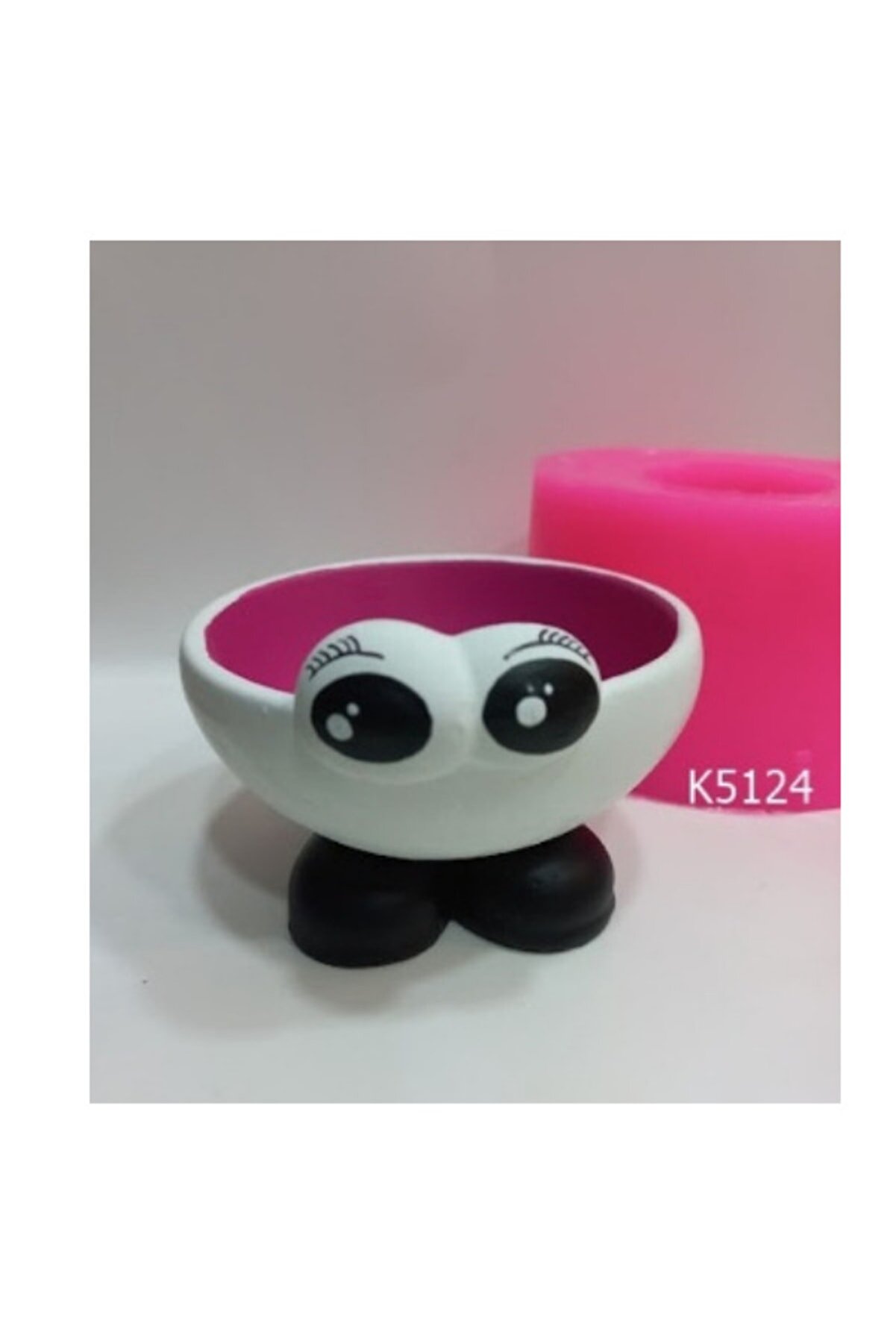 Kalıpcınızburada Ayaklı Saksı Si̇li̇kon Kalıp